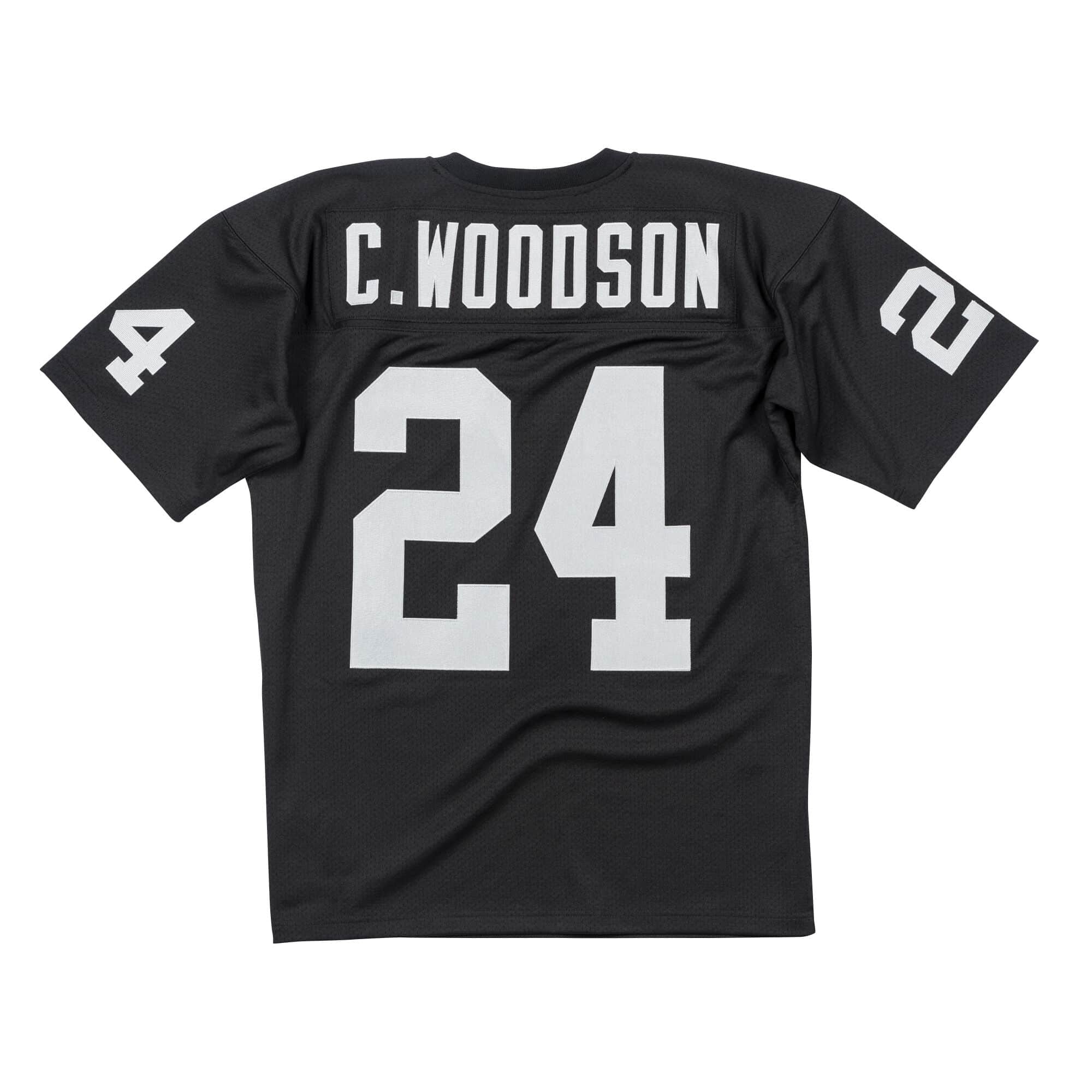 Authentic Jersey Oakland Raiders 2002 Charles Woodson
