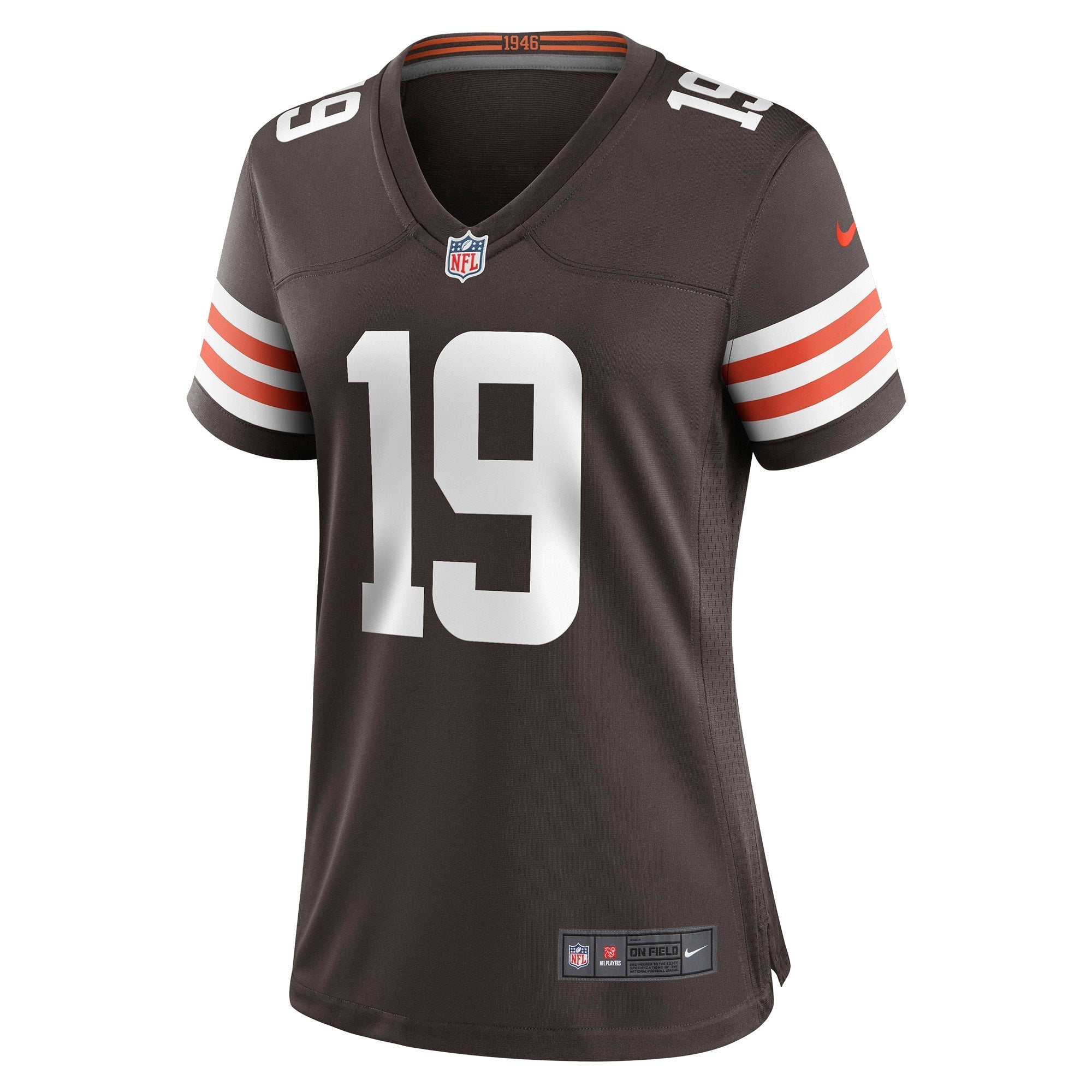 Women's Nike Josh Rosen Brown Cleveland Browns Game Player Jersey