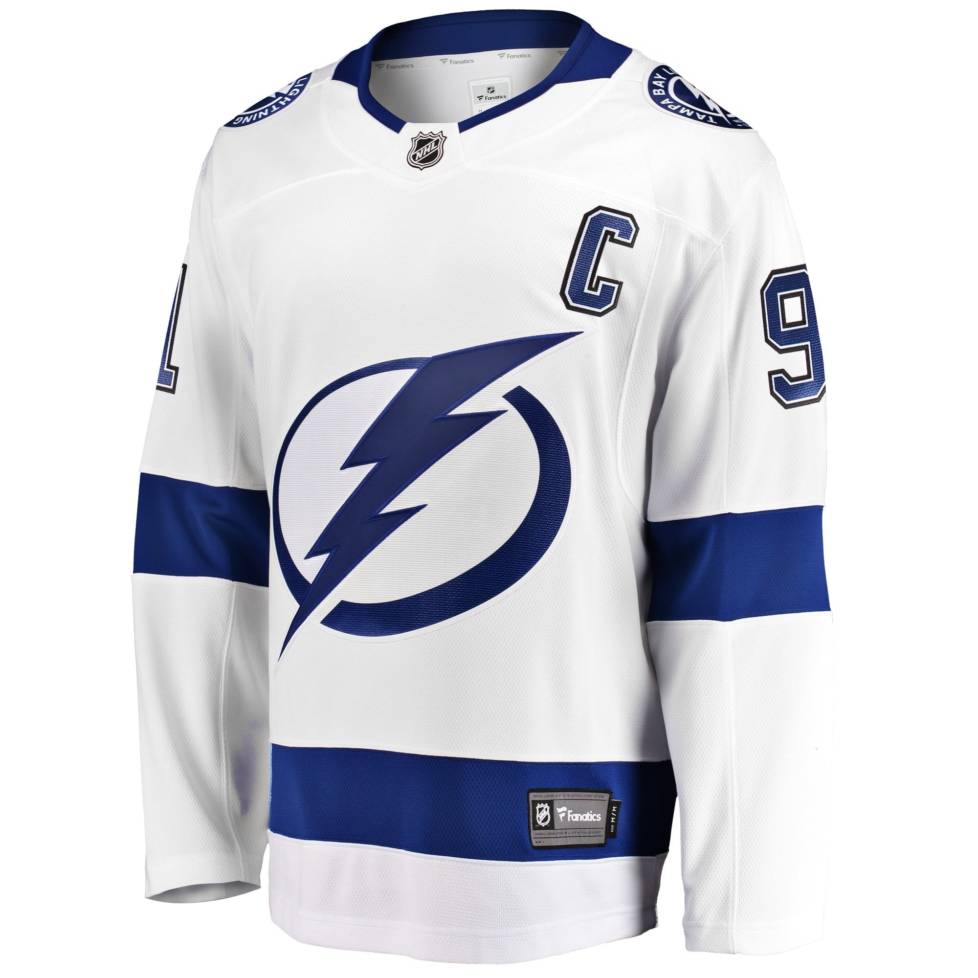 Men's Fanatics Branded Steven Stamkos White Tampa Bay Lightning Breakaway Player Jersey