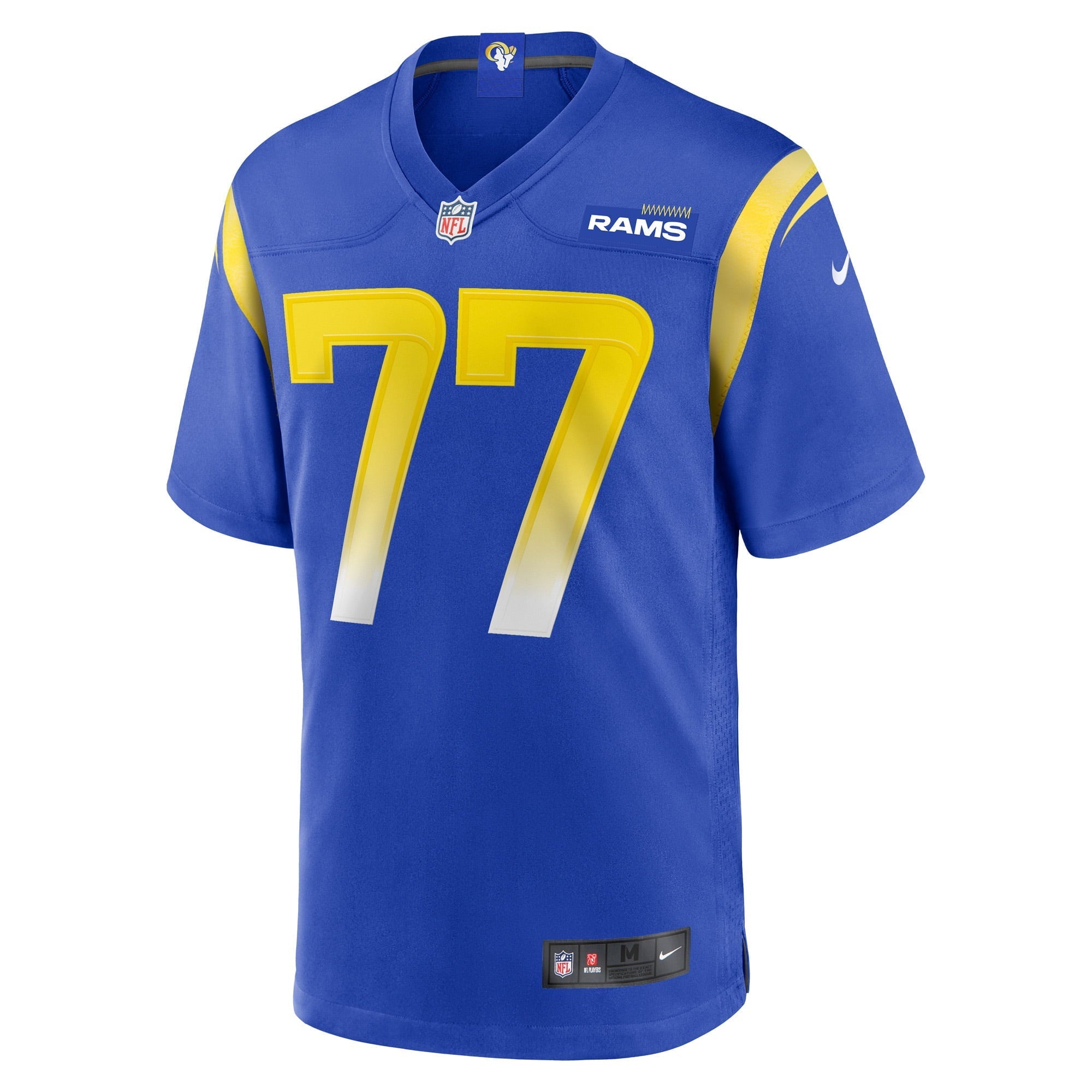 Men's Nike AJ Jackson Royal Los Angeles Rams Game Player Jersey