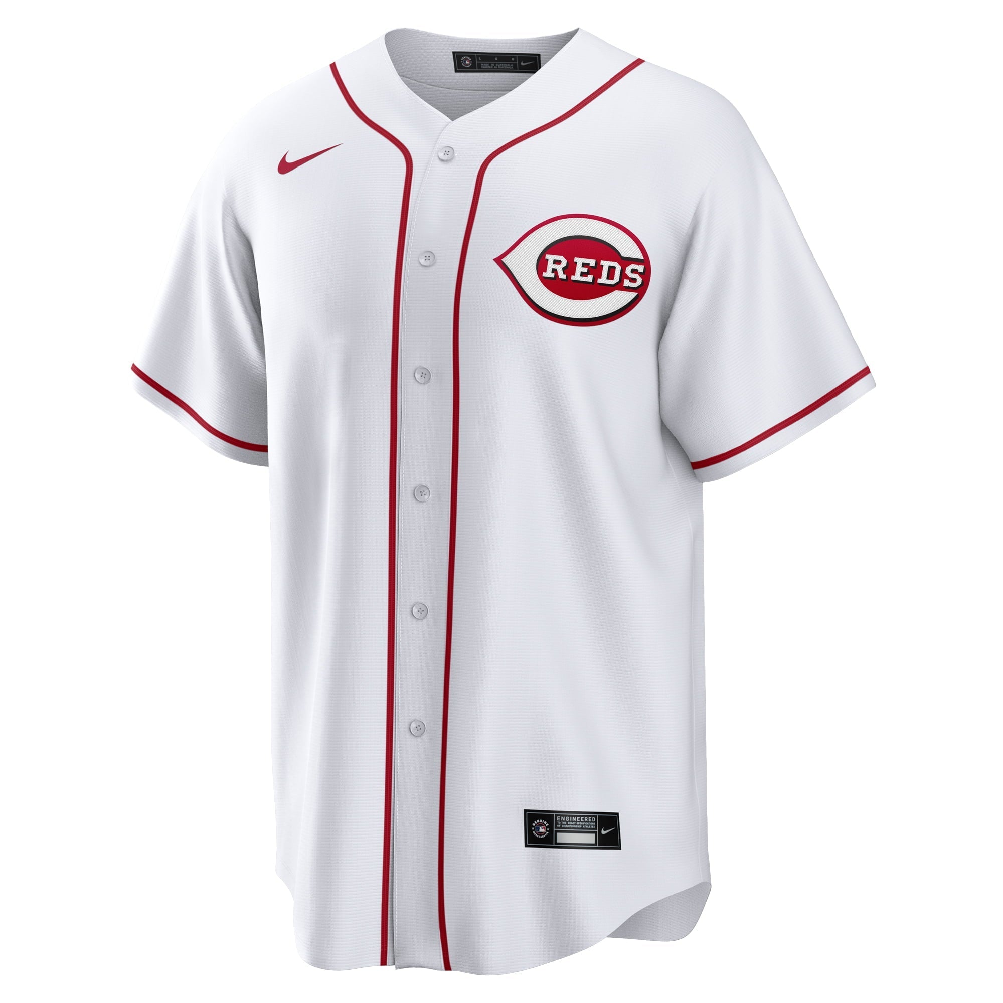 Men's Nike Elly De La Cruz White Cincinnati Reds Home Replica Jersey