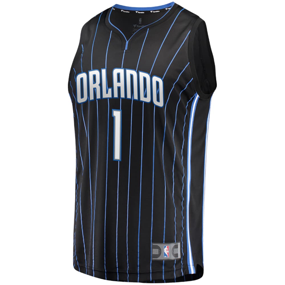 Jonathan Isaac Orlando Magic Fanatics Branded 2019 Fast Break Replica Player Jersey Black - Icon Edition