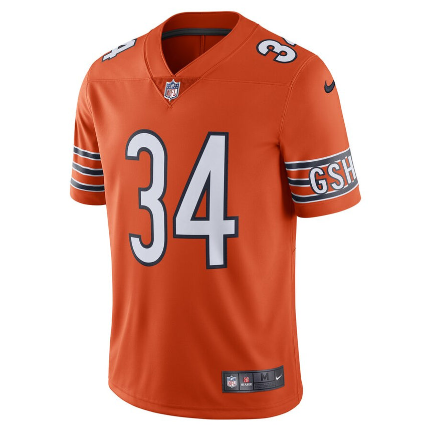 Men's Chicago Bears Walter Payton Orange Alternate Vapor Untouchable Limited Retired Player Jersey