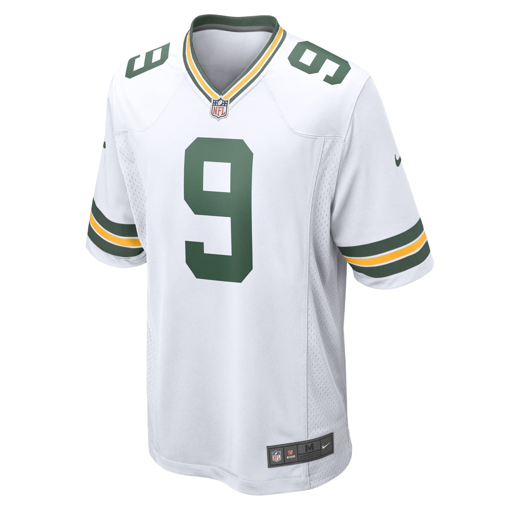 Men's Nike Christian Watson White Green Bay Packers  Game Jersey