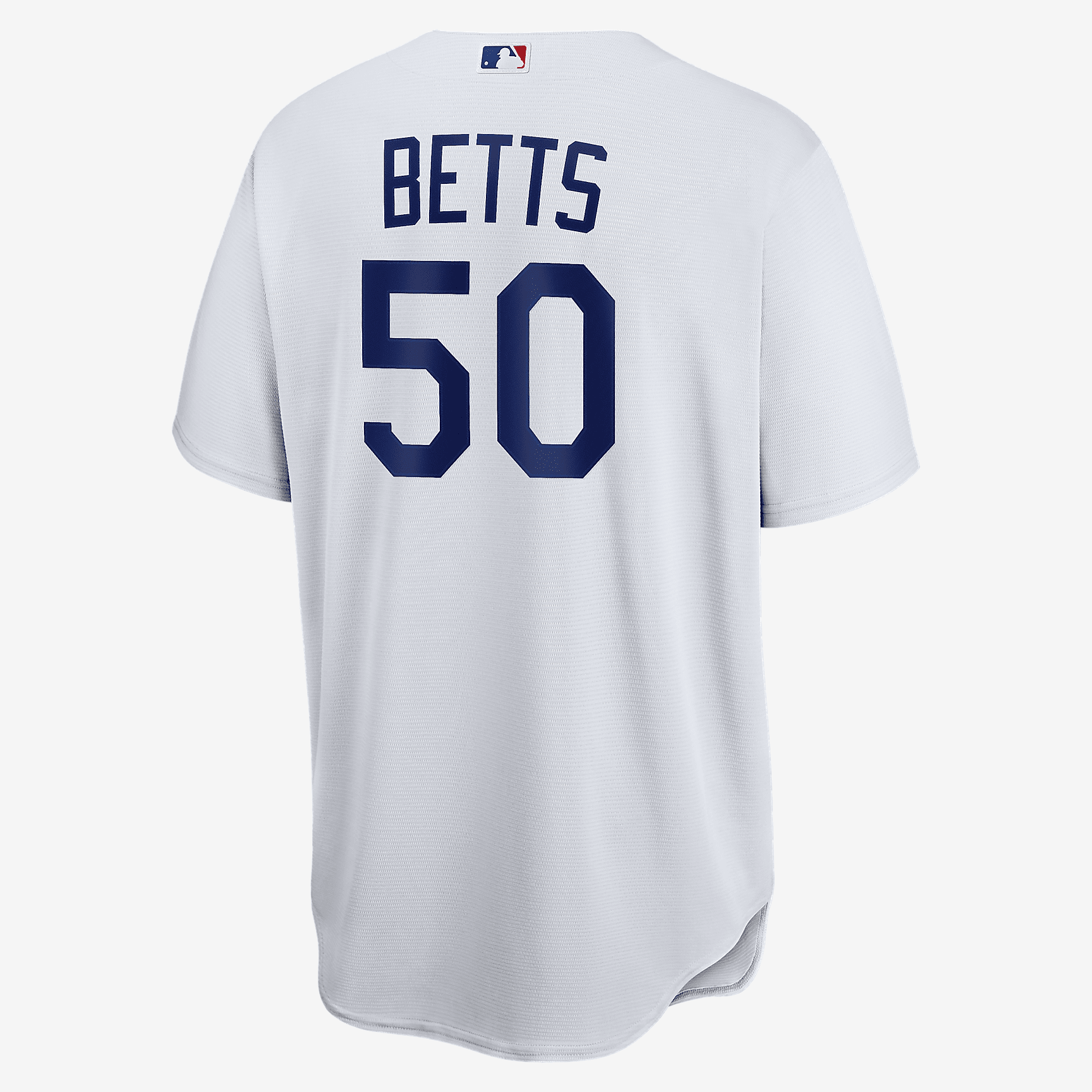 MLB Los Angeles Dodgers (Mookie Betts) Men's Replica Baseball Jersey - White