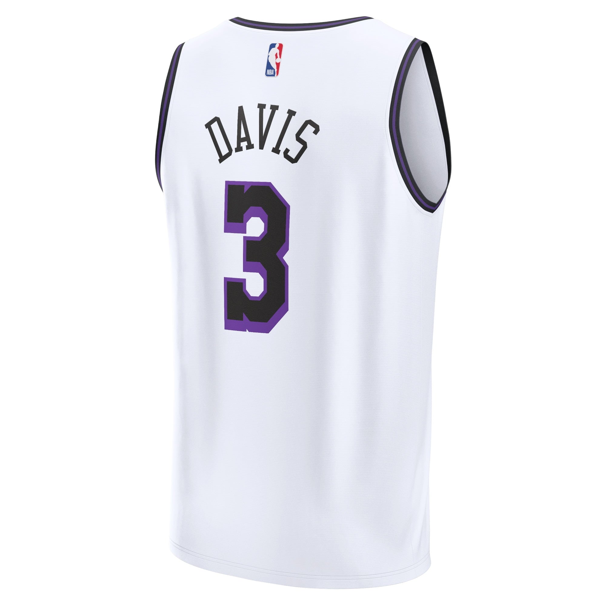 Men's Fanatics Branded Anthony Davis White Los Angeles Lakers 2022/23 Fastbreak Jersey - City Edition