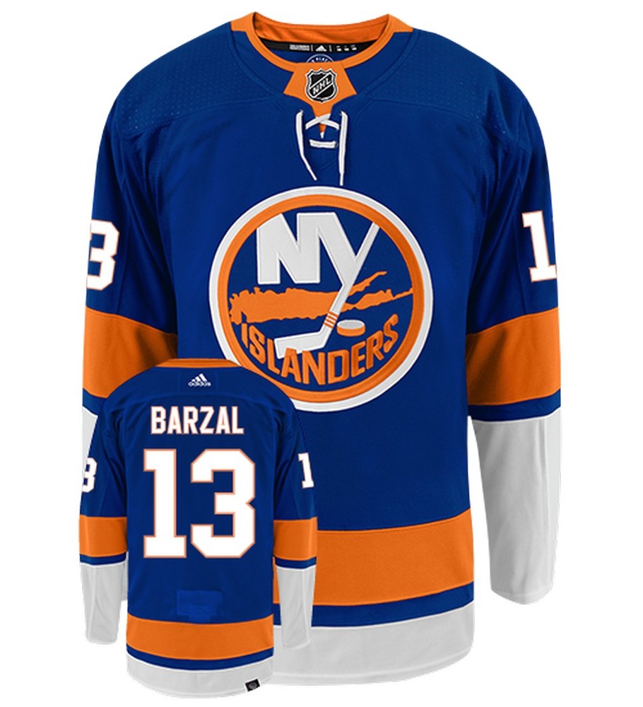 Mathew Barzal New York Islanders Adidas Primegreen Authentic NHL Hockey Jersey