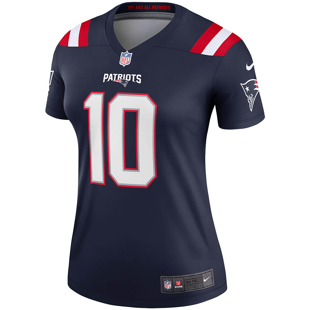 Women's New England Patriots Mac Jones Legend Jersey Navy