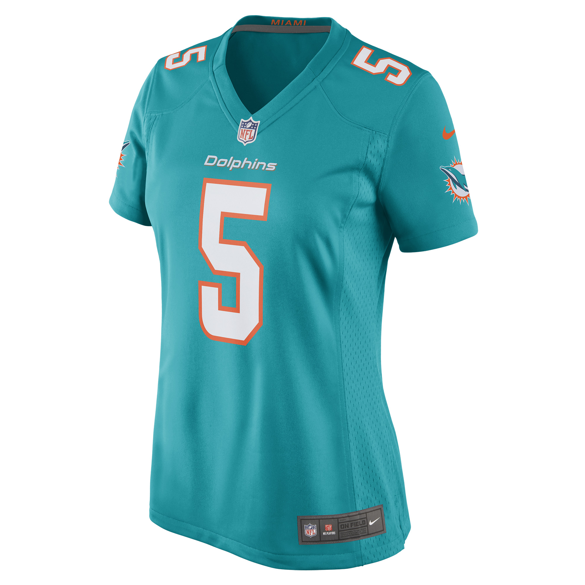 Teddy Bridgewater Miami Dolphins Nike Women's Game Jersey - Aqua