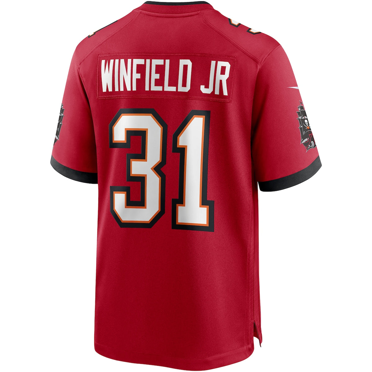 Men's Antoine Winfield Jr. Nike Buccaneers Throwback Game Jersey - Red