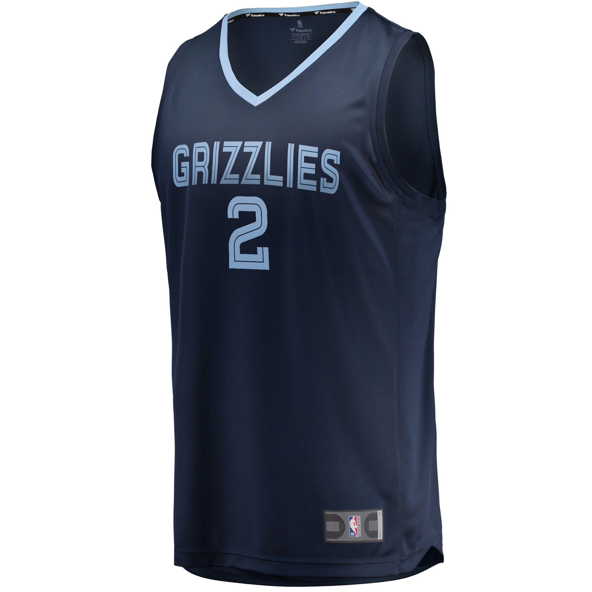 Men's Fanatics Branded Xavier Tillman Sr. Navy Memphis Grizzlies 2021/22 Fast Break Replica Jersey - Icon Edition