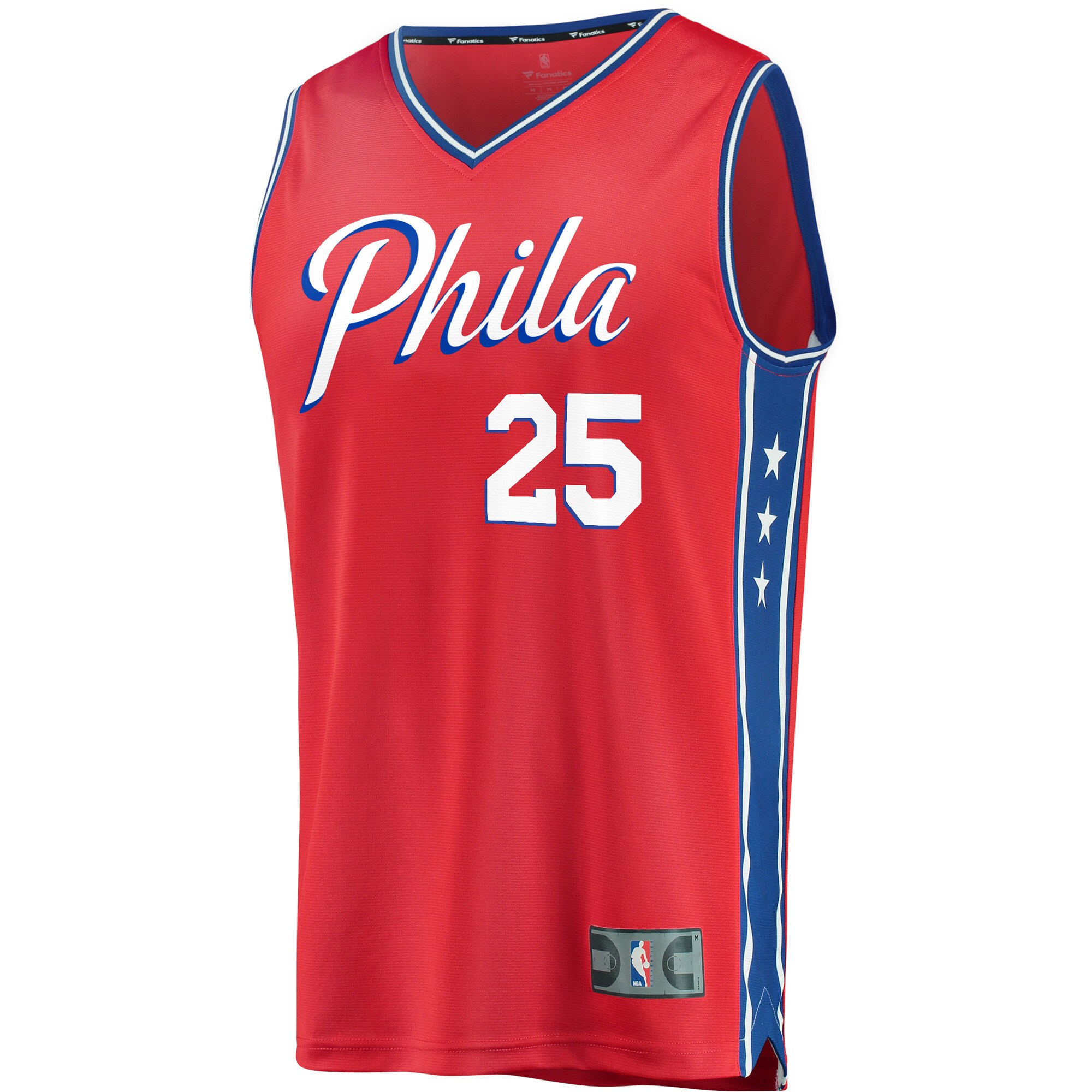 Ben Simmons Philadelphia 76ers Fanatics Branded Youth 2019/20 Fast Break Replica Player Team Jersey - Statement Edition - Red