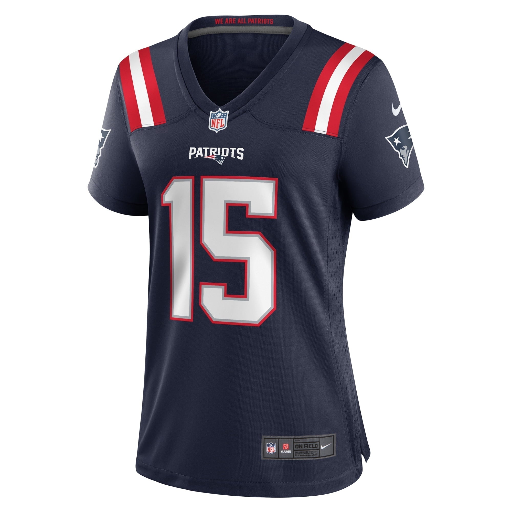 Women's Nike Ezekiel Elliott Navy New England Patriots Game Player Jersey