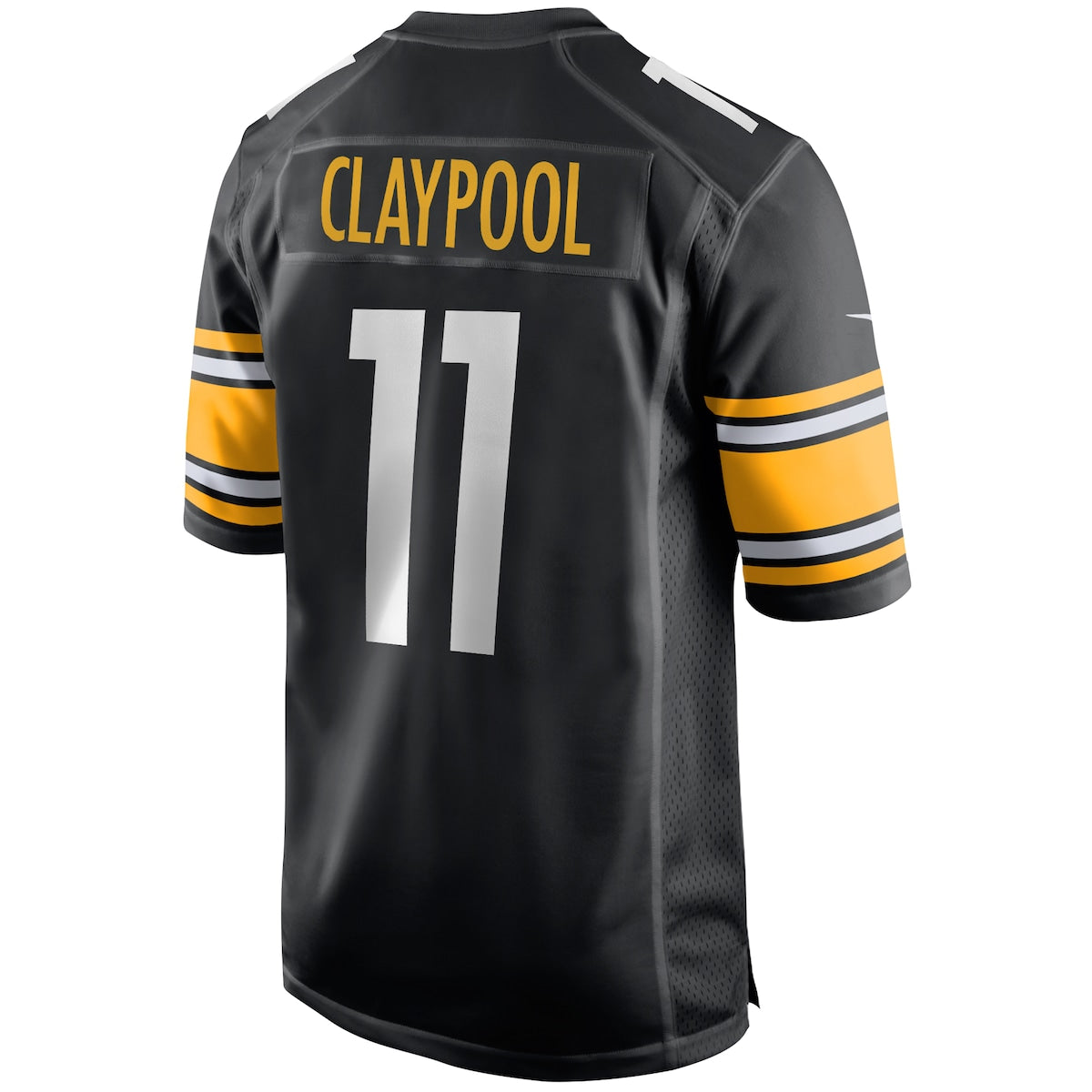 Men's Chase Claypool Nike Steelers Alternate Game Jersey - Black