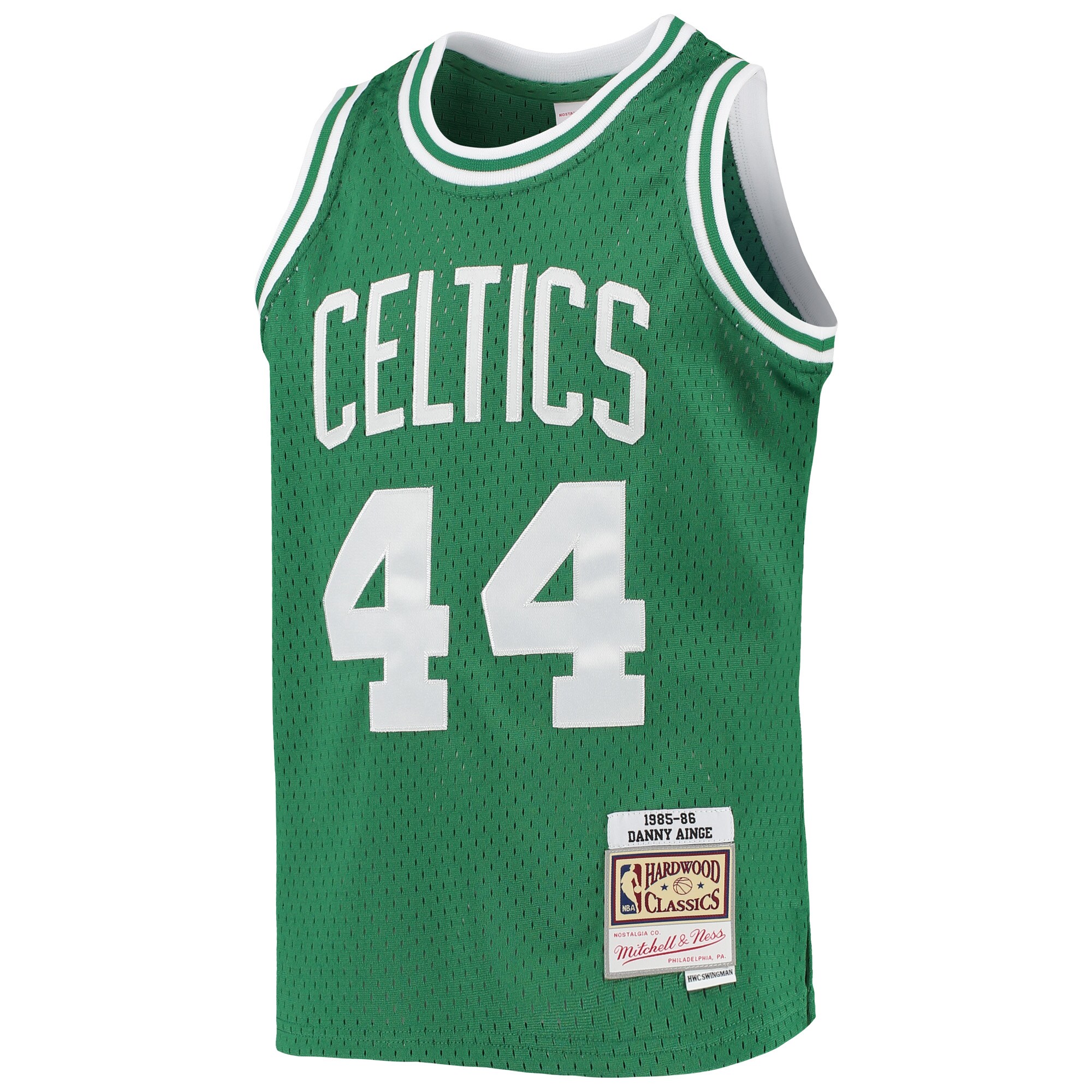 Danny Ainge Boston Celtics Mitchell & Ness Youth 1985-86 Hardwood Classics Swingman Jersey - Kelly Green