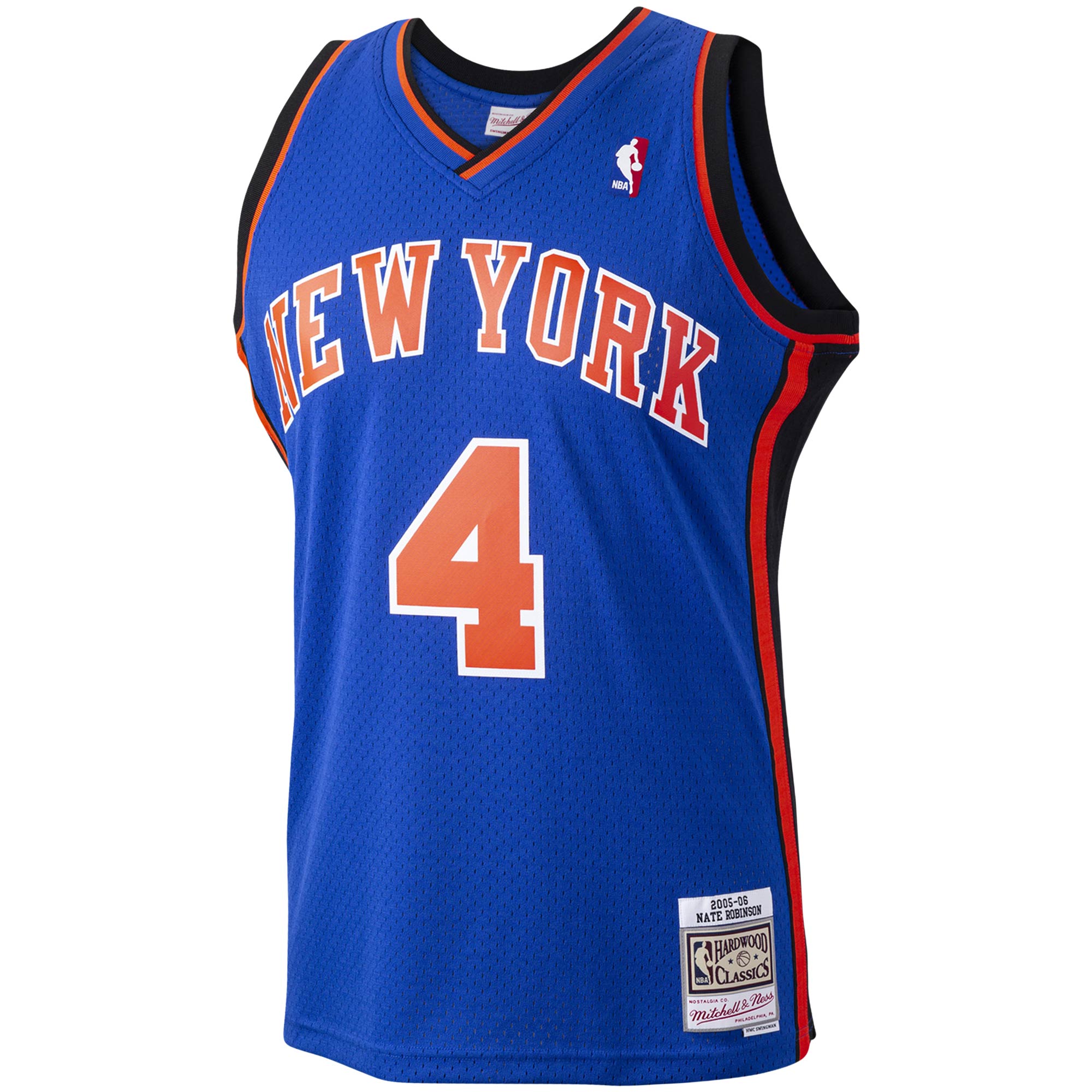 Nate Robinson New York Knicks Mitchell & Ness Hardwood Classics Swingman Jersey - Blue