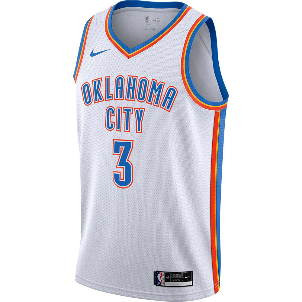 Youth Oklahoma City Thunder Josh Giddey Association Jersey - White