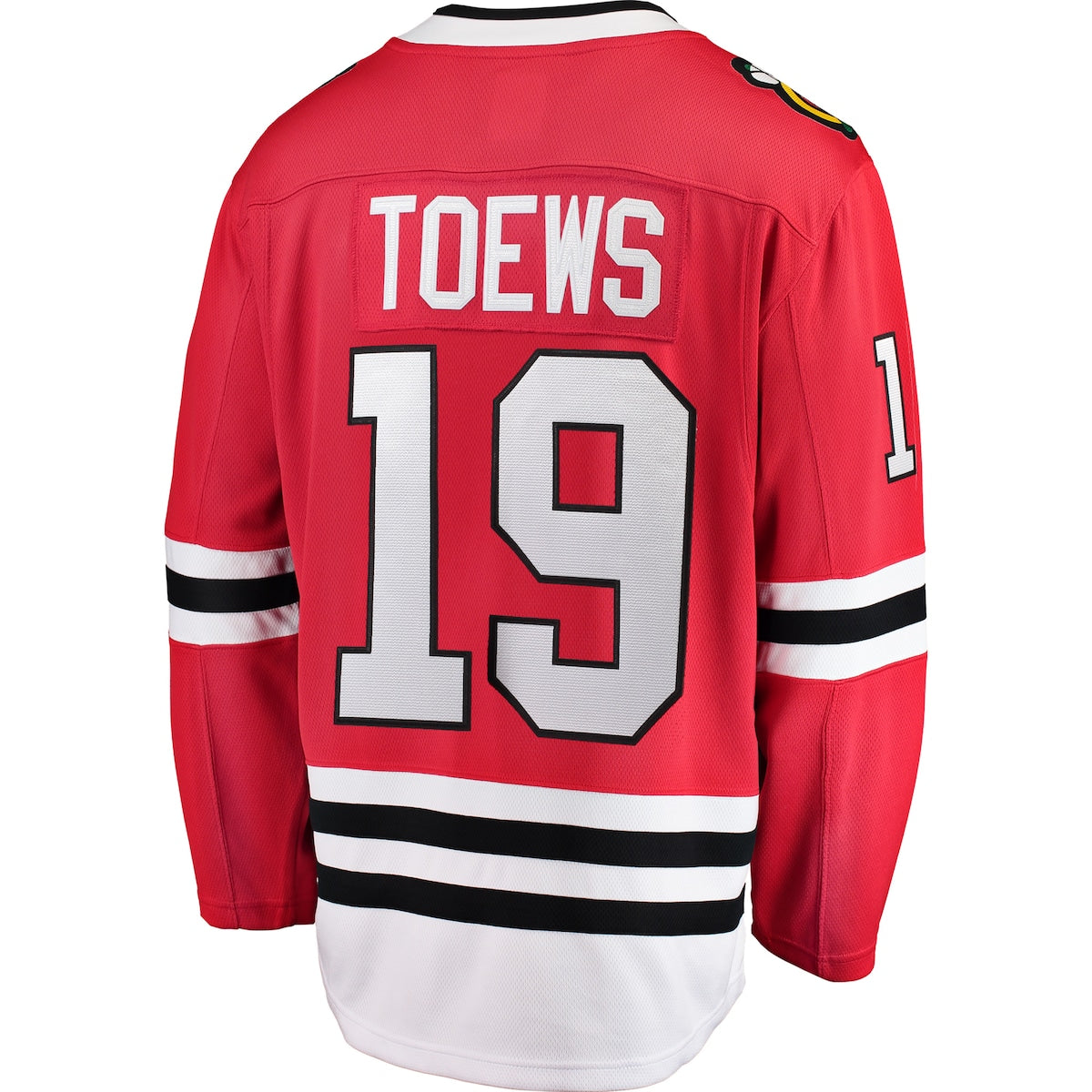 Boys' Grade School Jonathan Toews Fanatics Blackhawks Home Breakaway Jersey - Red