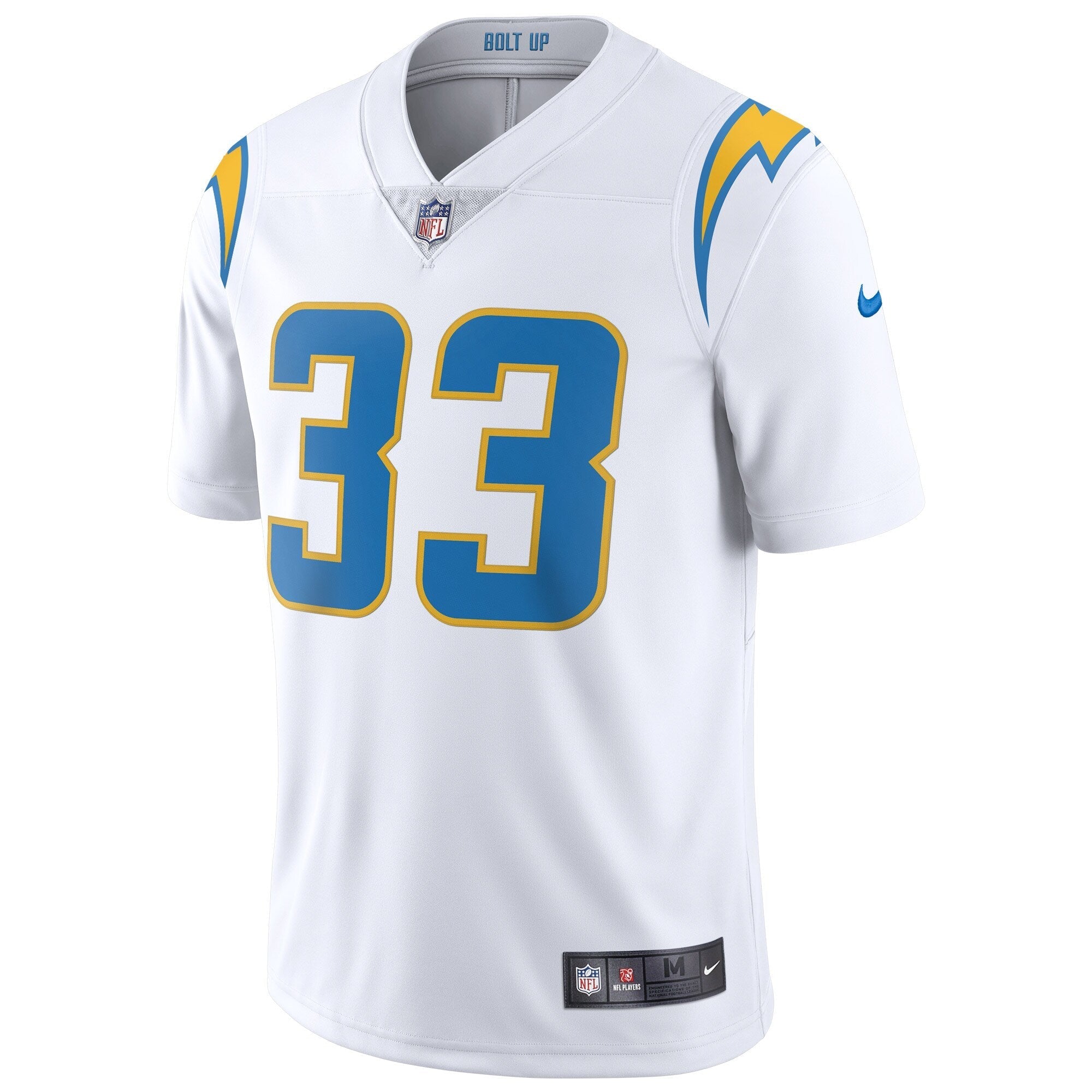 Men's Nike Derwin James White Los Angeles Chargers Vapor Limited Jersey