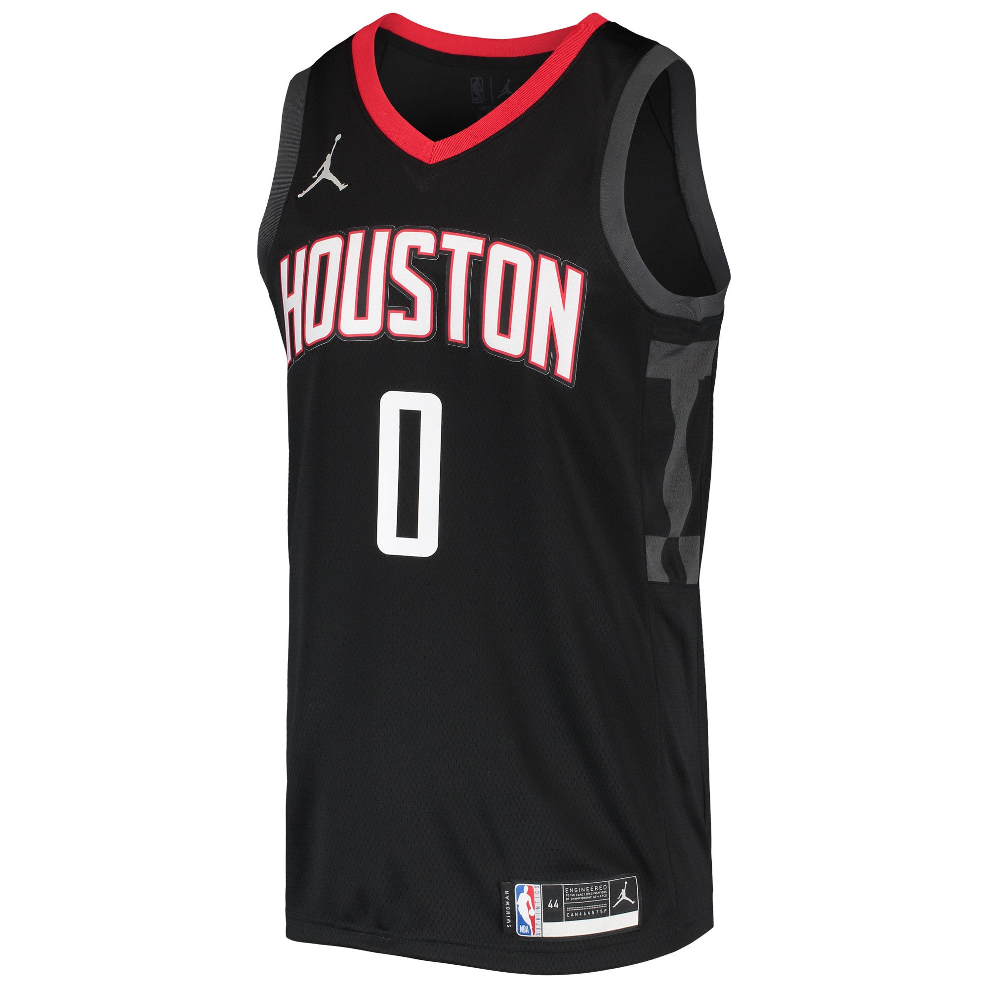 Jalen Green Houston Rockets Jordans Brand 2021/22 Swingman Jersey - Statement Edition - Black