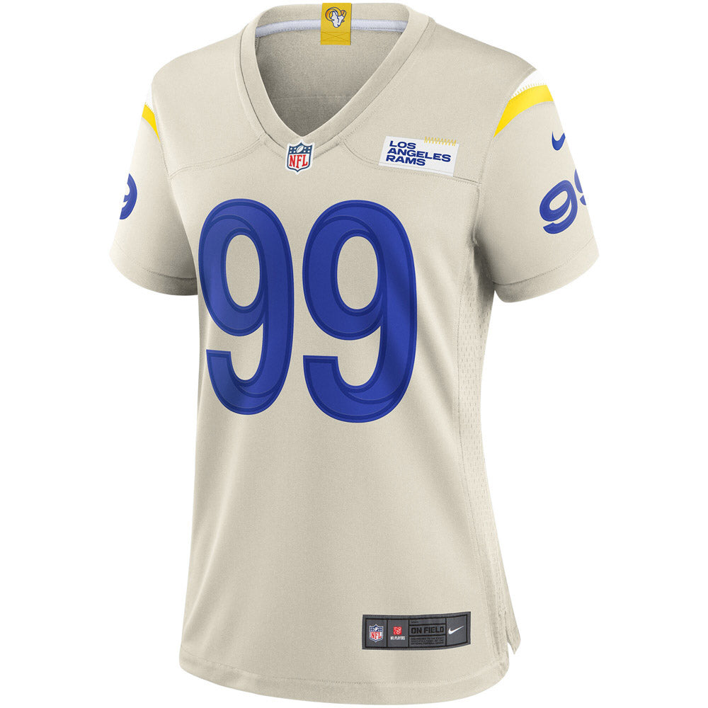 Women's Los Angeles Rams Aaron Donald Player Game Jersey Bone