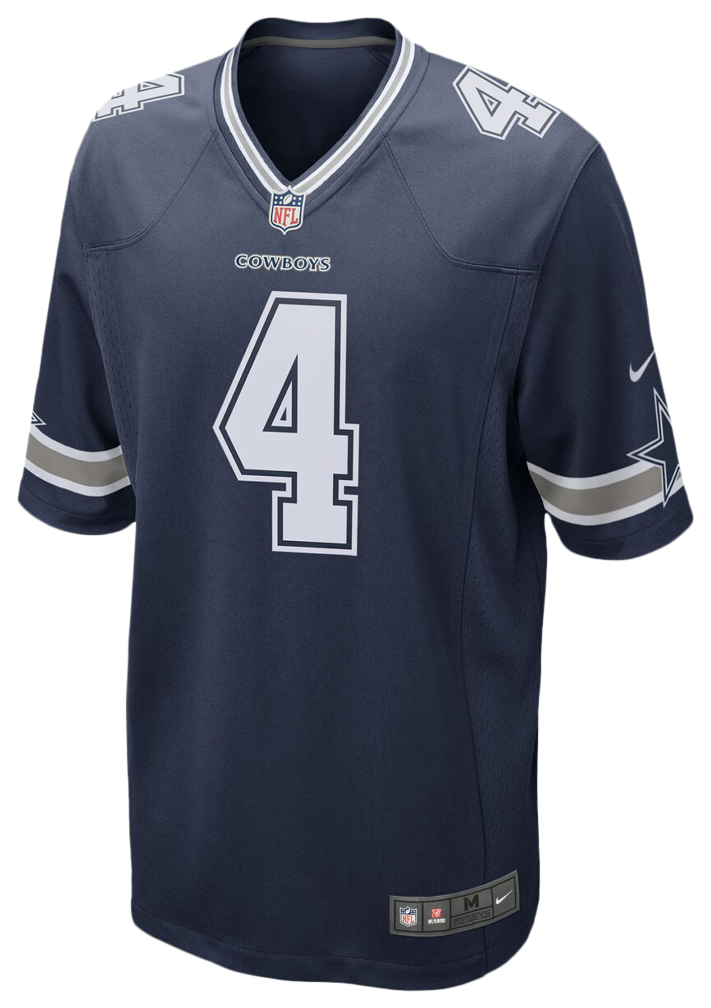 Boys' Grade School Prescott Dak Nike Cowboys Game Jersey - Navy