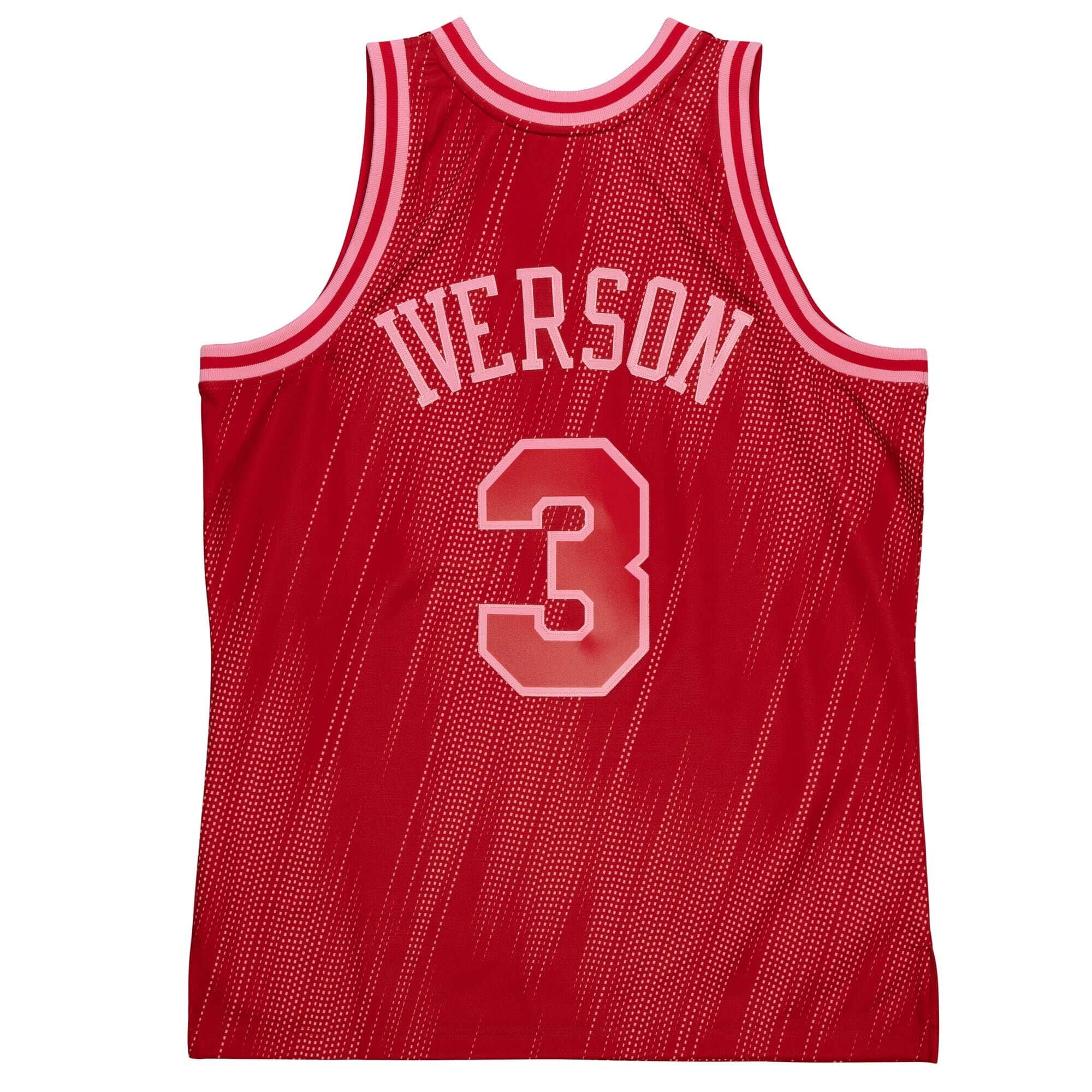 Monochrome Swingman Allen Iverson Philadelphia 76ers 2002-03 Jersey