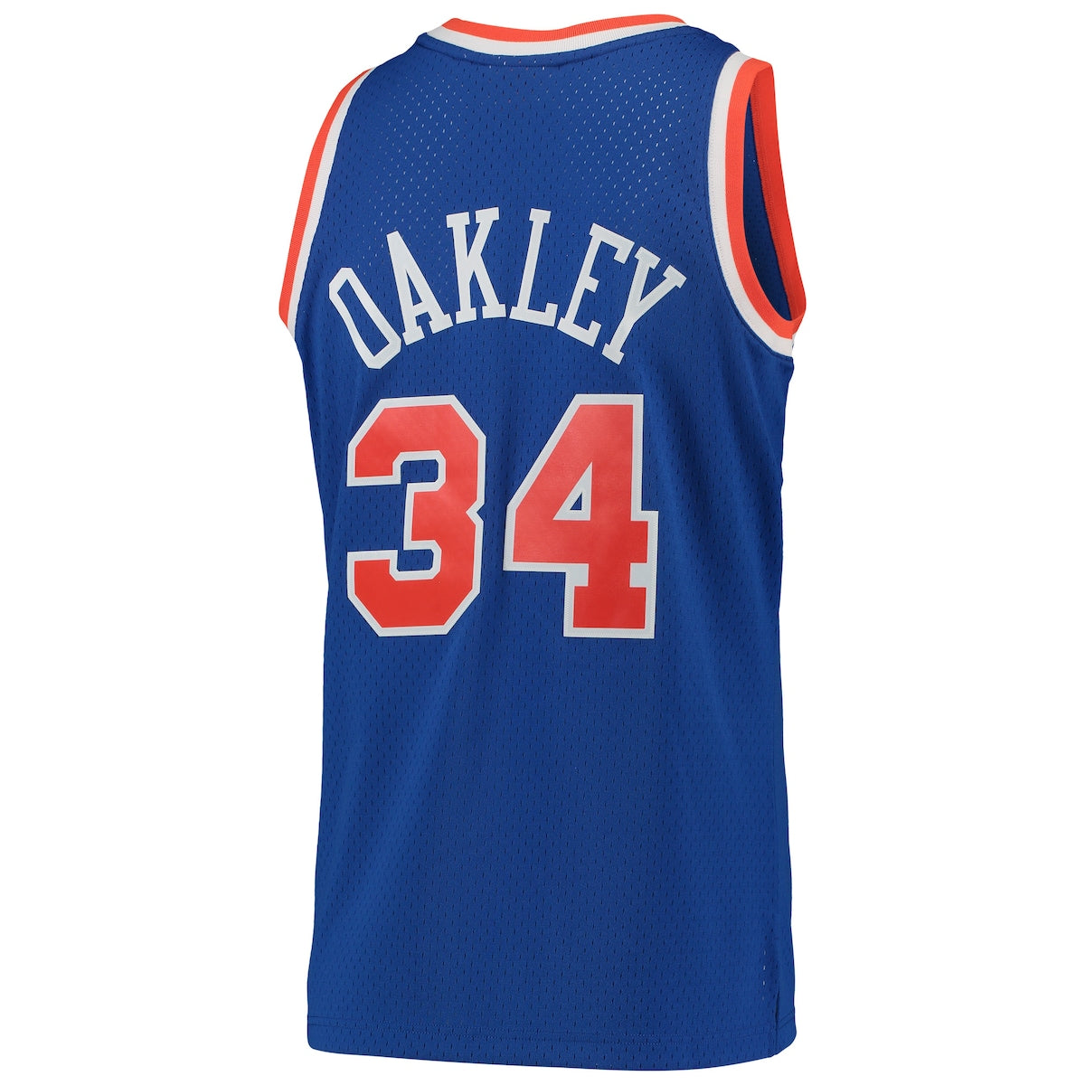 Men's Charles Oakley Mitchell & Ness Knicks Swingman Jersey - Blue