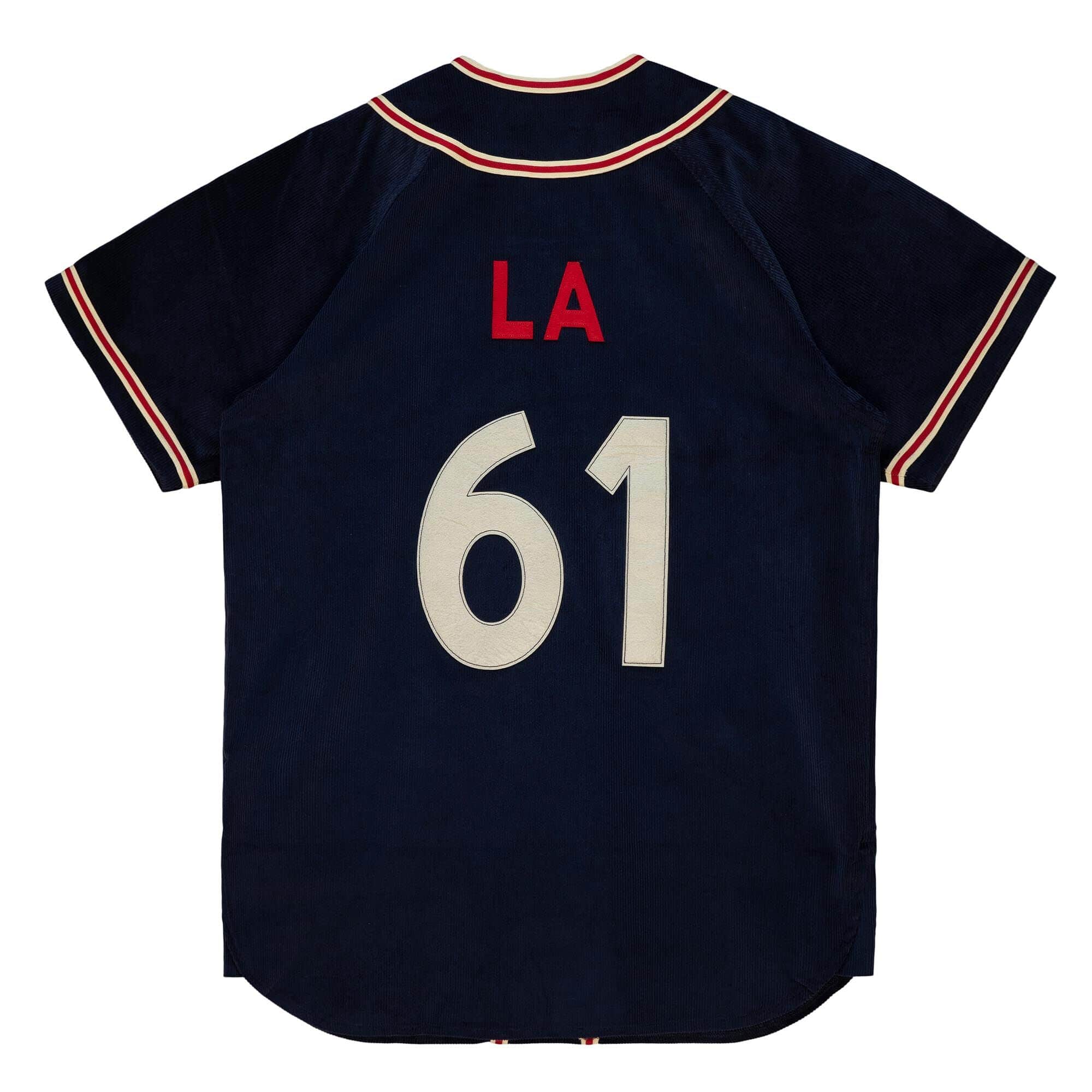 M&N x Fred Segal Corduroy Baseball Jersey