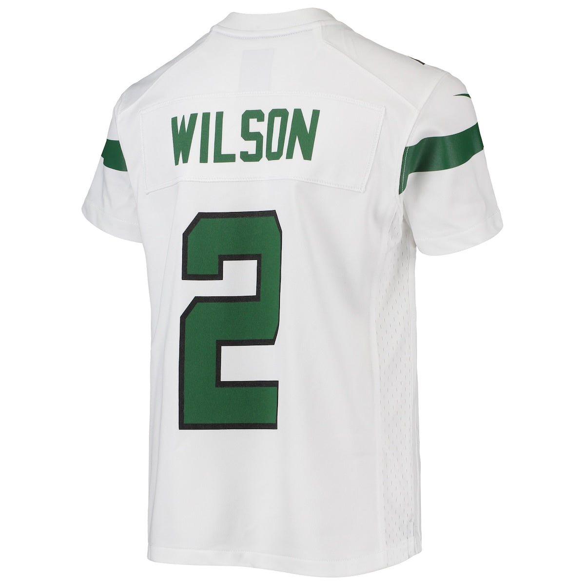 Boys' Grade School Zach Wilson Nike Jets Game Jersey - White