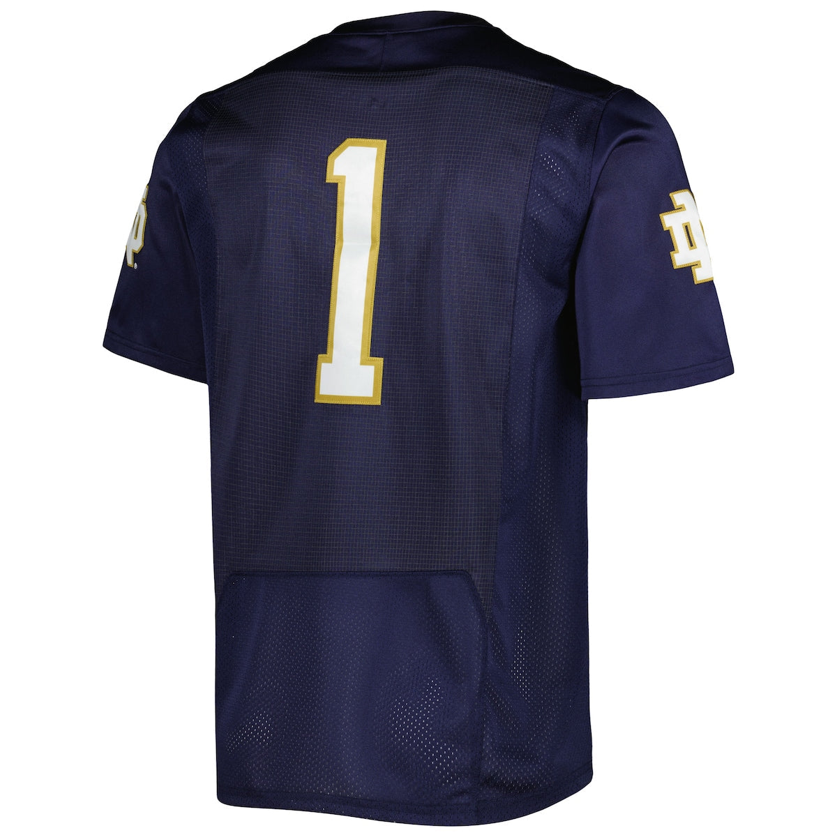 Men's  Under Armour Notre Dame #1 Premier Limited Jersey - Navy