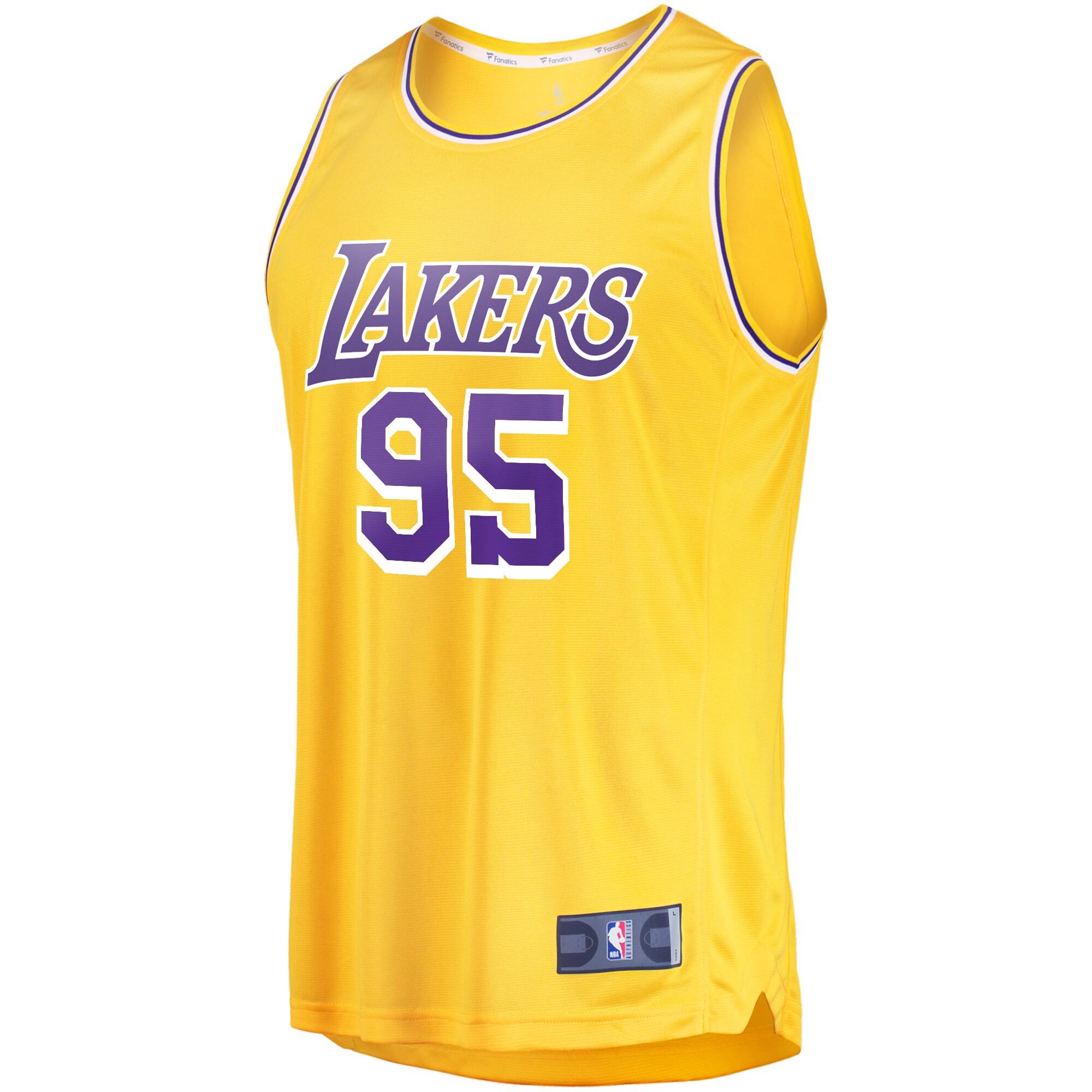 Juan Toscano-Anderson Los Angeles Lakers Fanatics Branded Fast Break Replica Jersey - Icon Edition - Gold