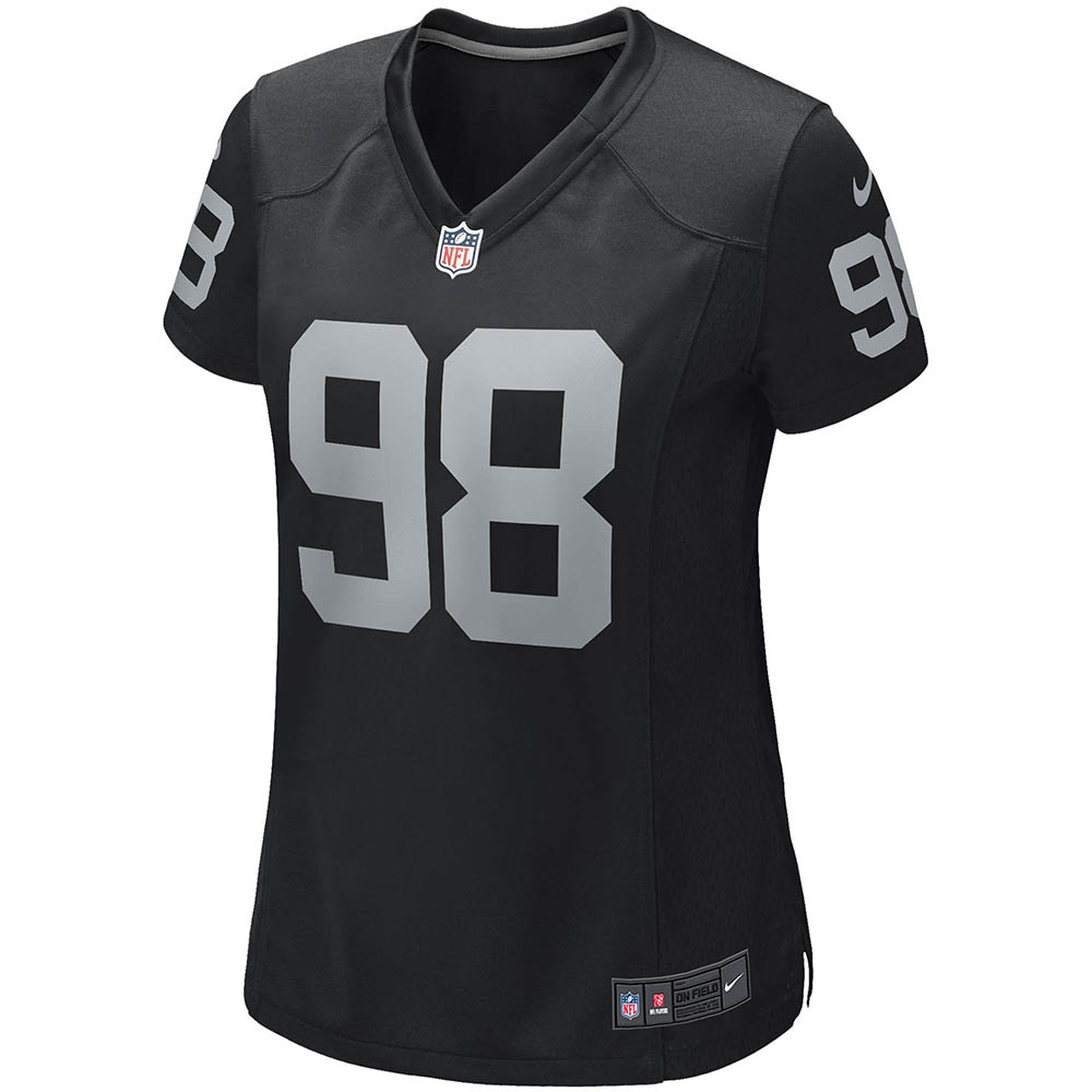 Women's Las Vegas Raiders Maxx Crosby Game Jersey Black