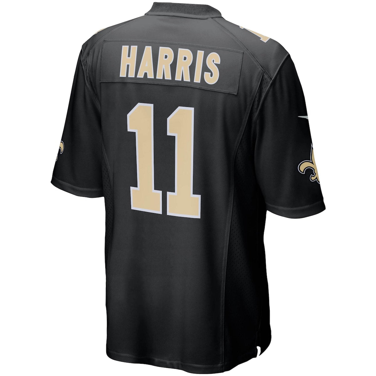 Men's Deonte Harris Nike Saints Game Day Jersey - Black