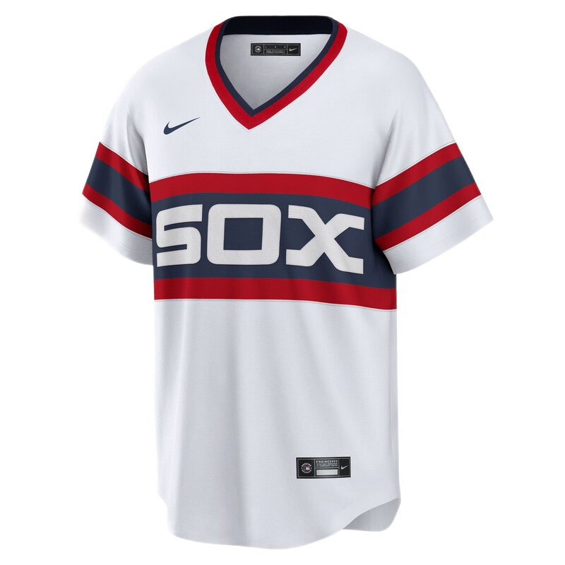Men's Andrew Benintendi Chicago White Sox White Alternate Premium Stitch Replica Jersey