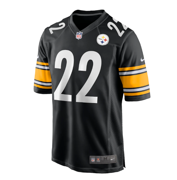 Youth Pittsburgh Steelers Najee Harris Black Game Jersey