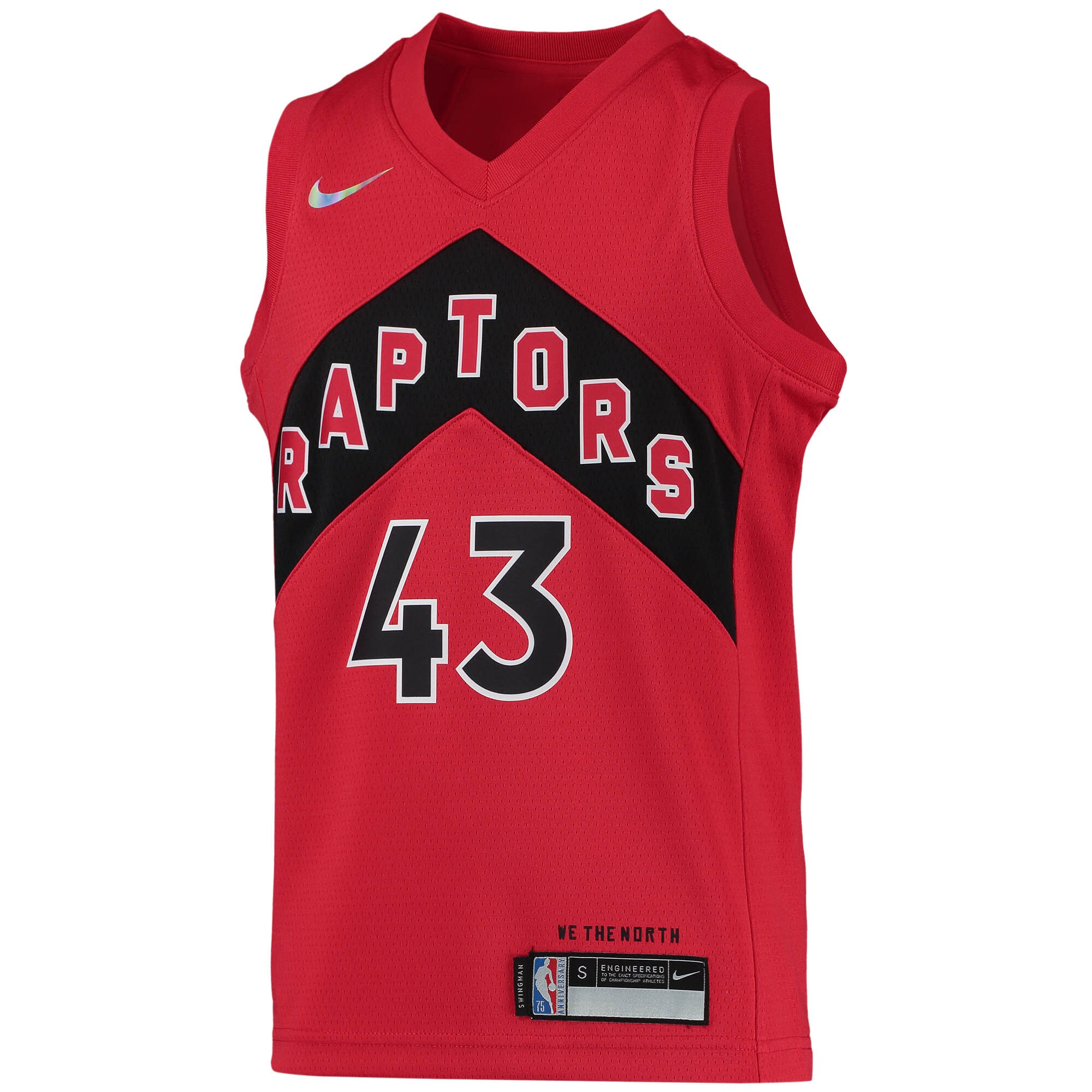Pascal Siakam Toronto Raptors Nike Youth 2021/22 Diamond Swingman Jersey - Icon Edition - Red