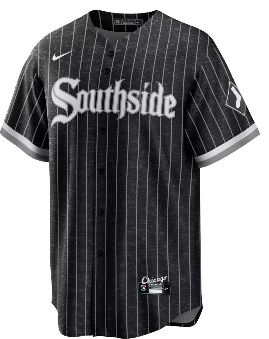 Men's Tim Anderson Chicago White Sox Black City Connect Premium Stitch Replica Jersey