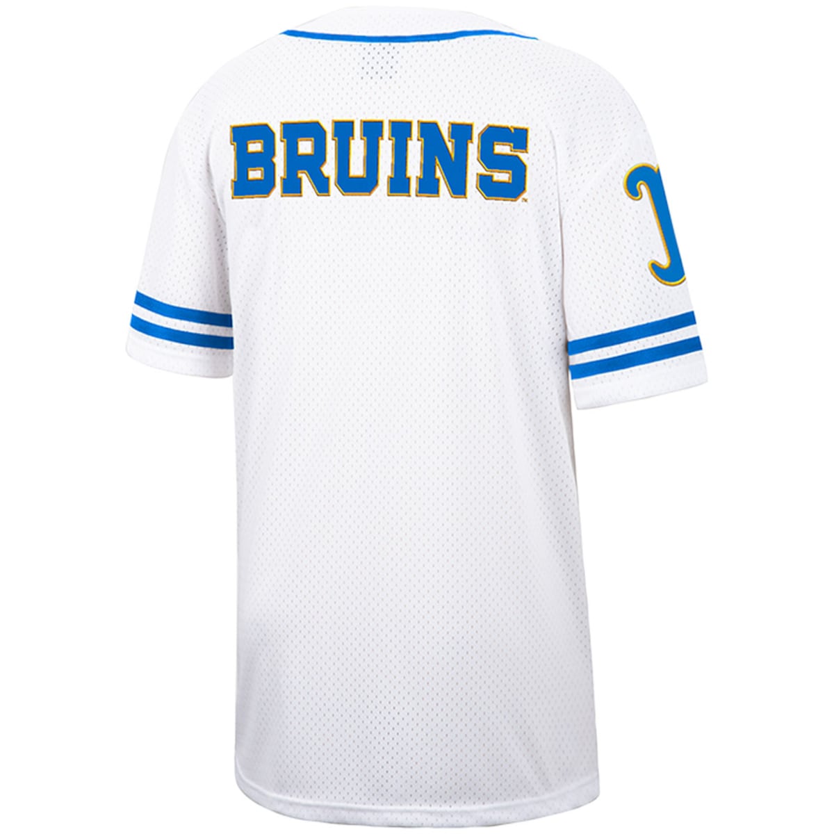 Men's  Colosseum UCLA Free Spirited Baseball Jersey - White
