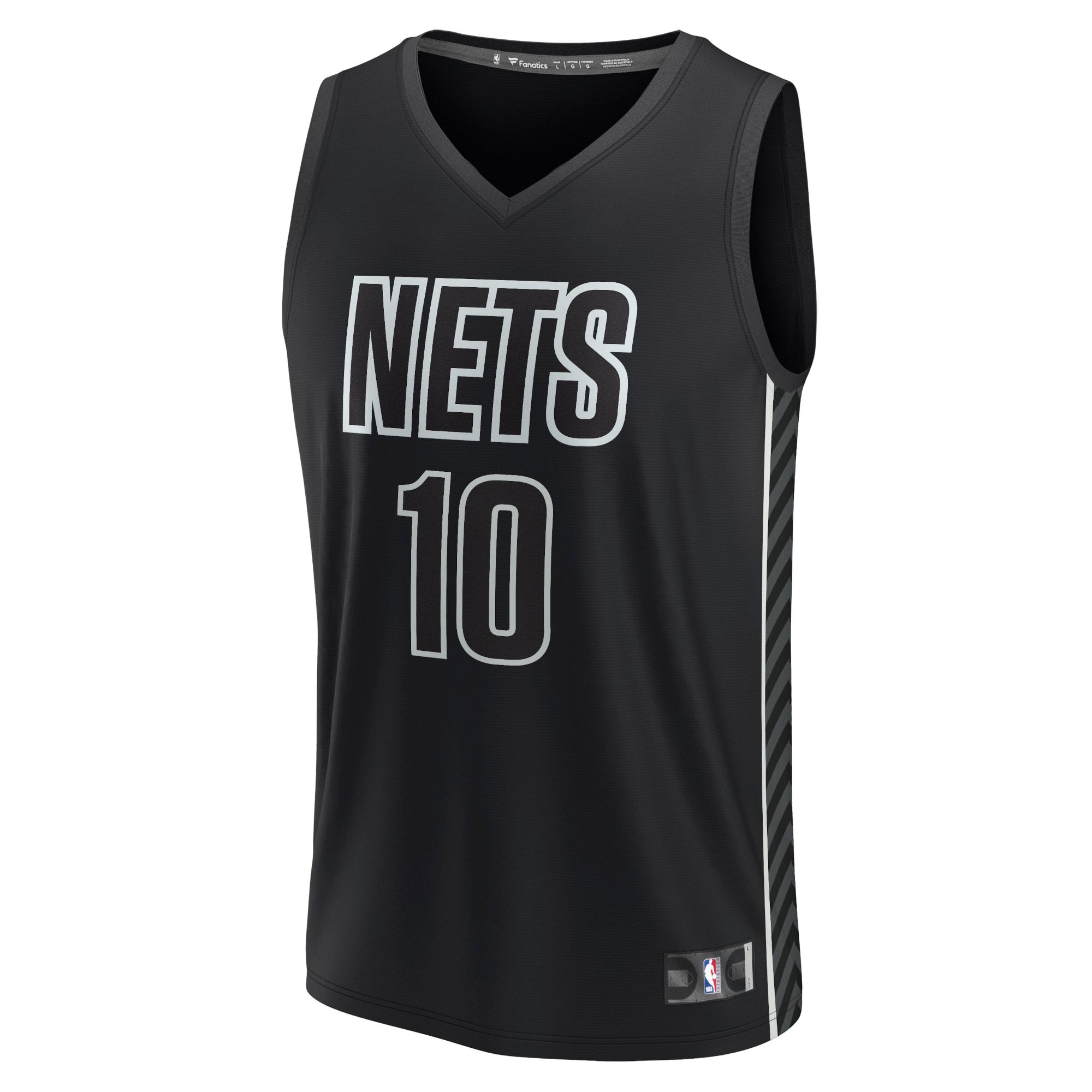 Youth Fanatics Branded Ben Simmons Black Brooklyn Nets Fast Break Player Jersey - Statement Edition
