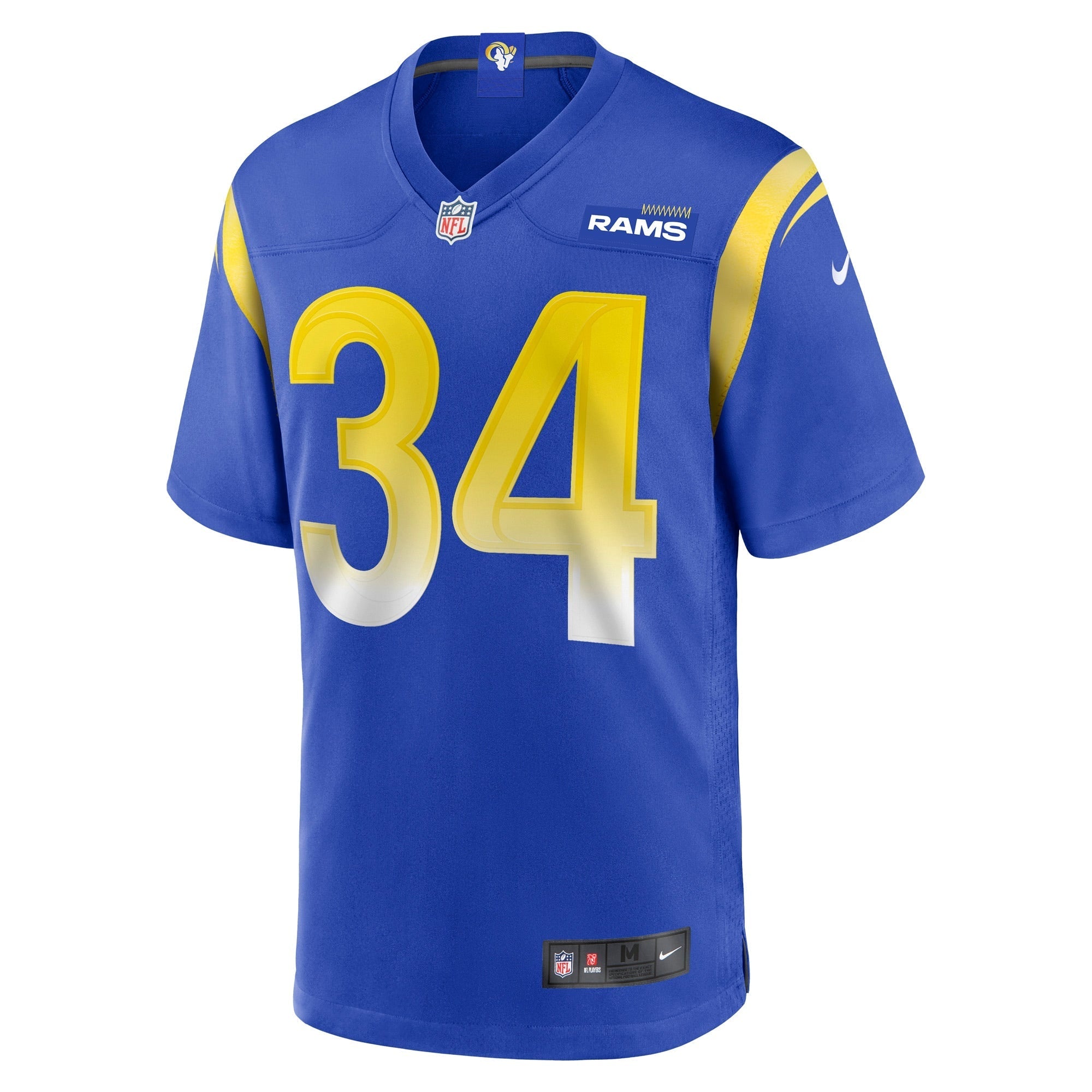 Men's Nike Jake Funk Royal Los Angeles Rams Game Player Jersey