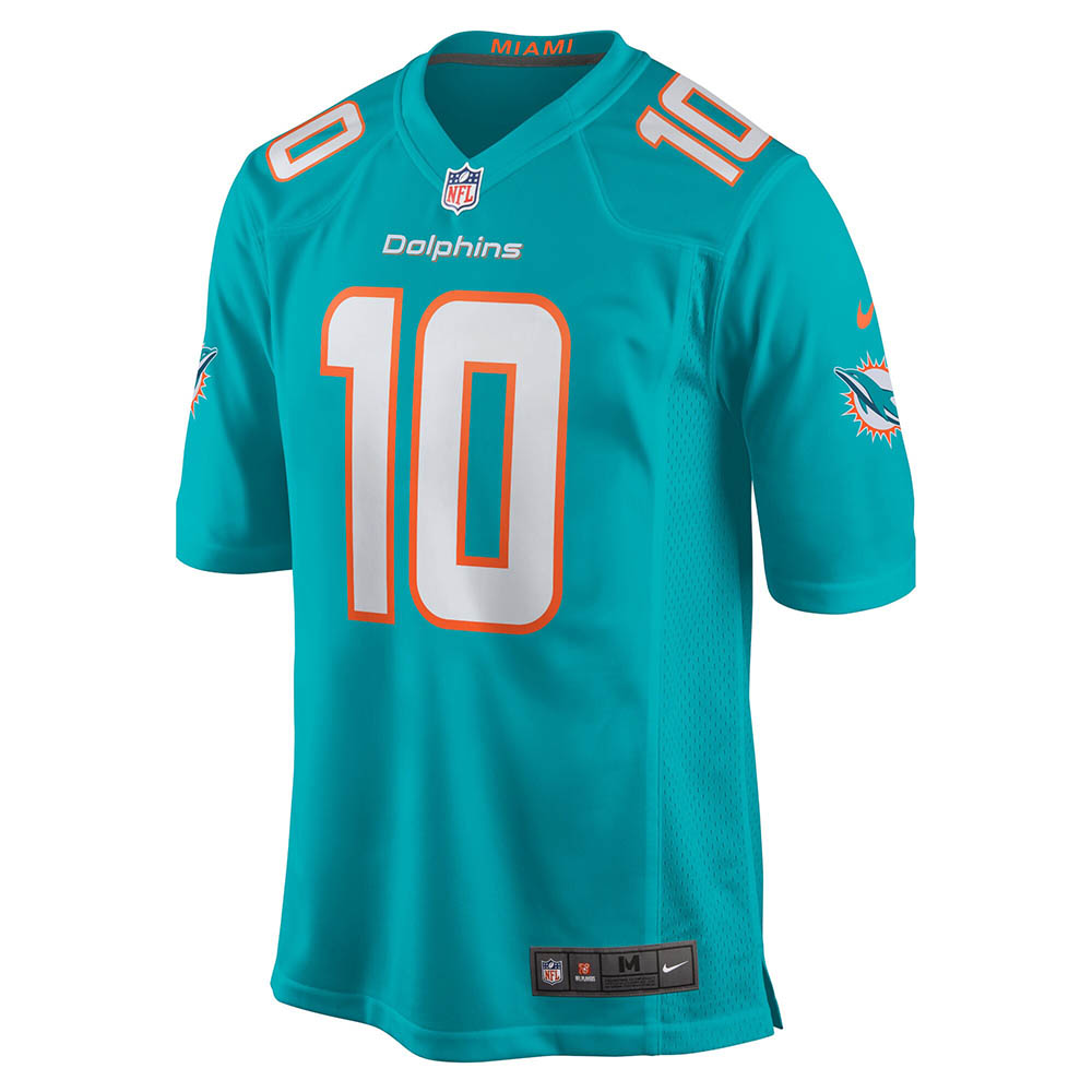 Youth Miami Dolphins Tyreek Hill Game Jersey Aqua