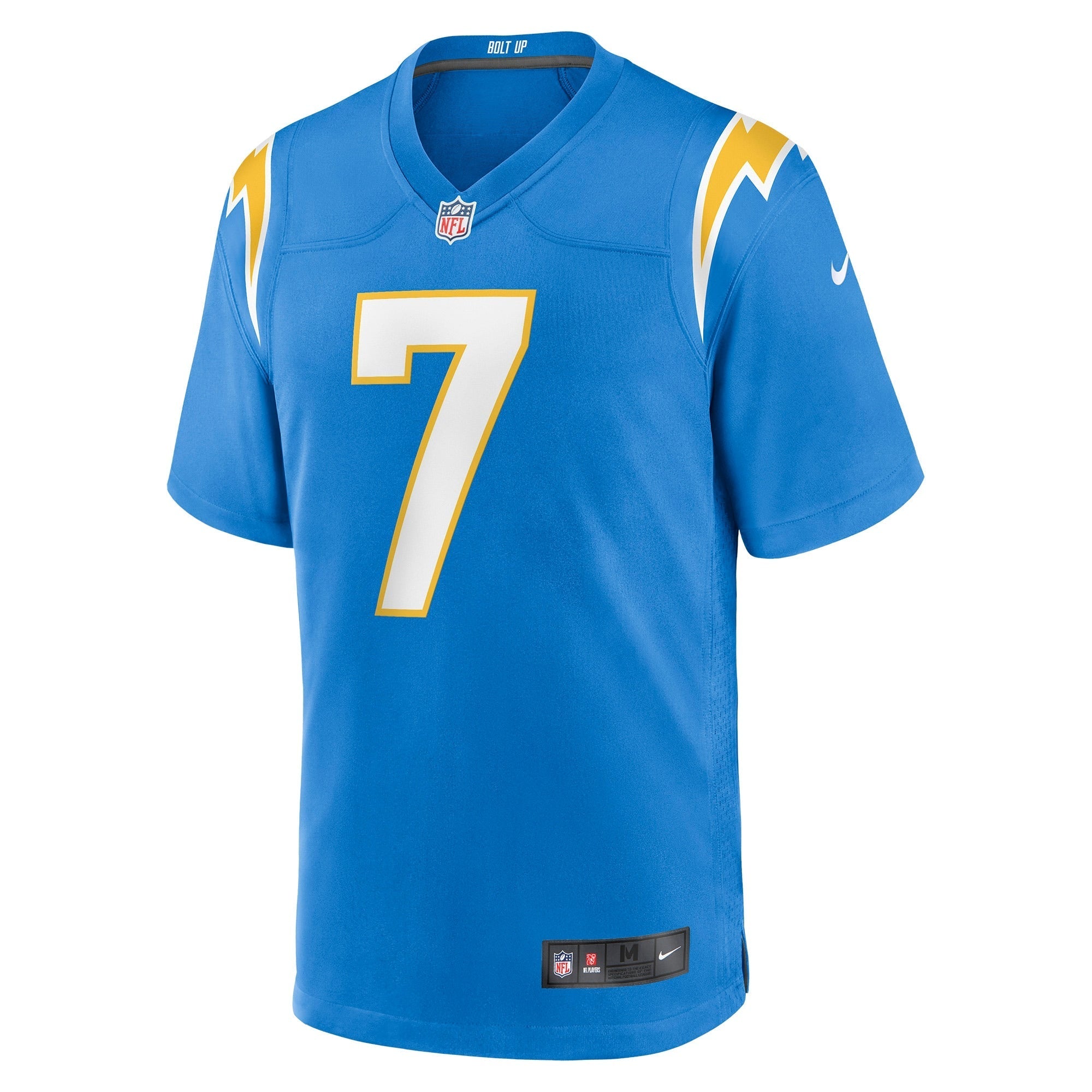 Men's Nike Gerald Everett Powder Blue Los Angeles Chargers Player Game Jersey