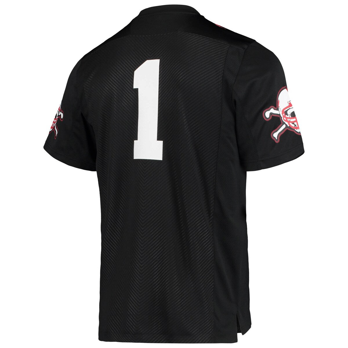Men's  adidas Nebraska #1 Premier Strategy Jersey - Black