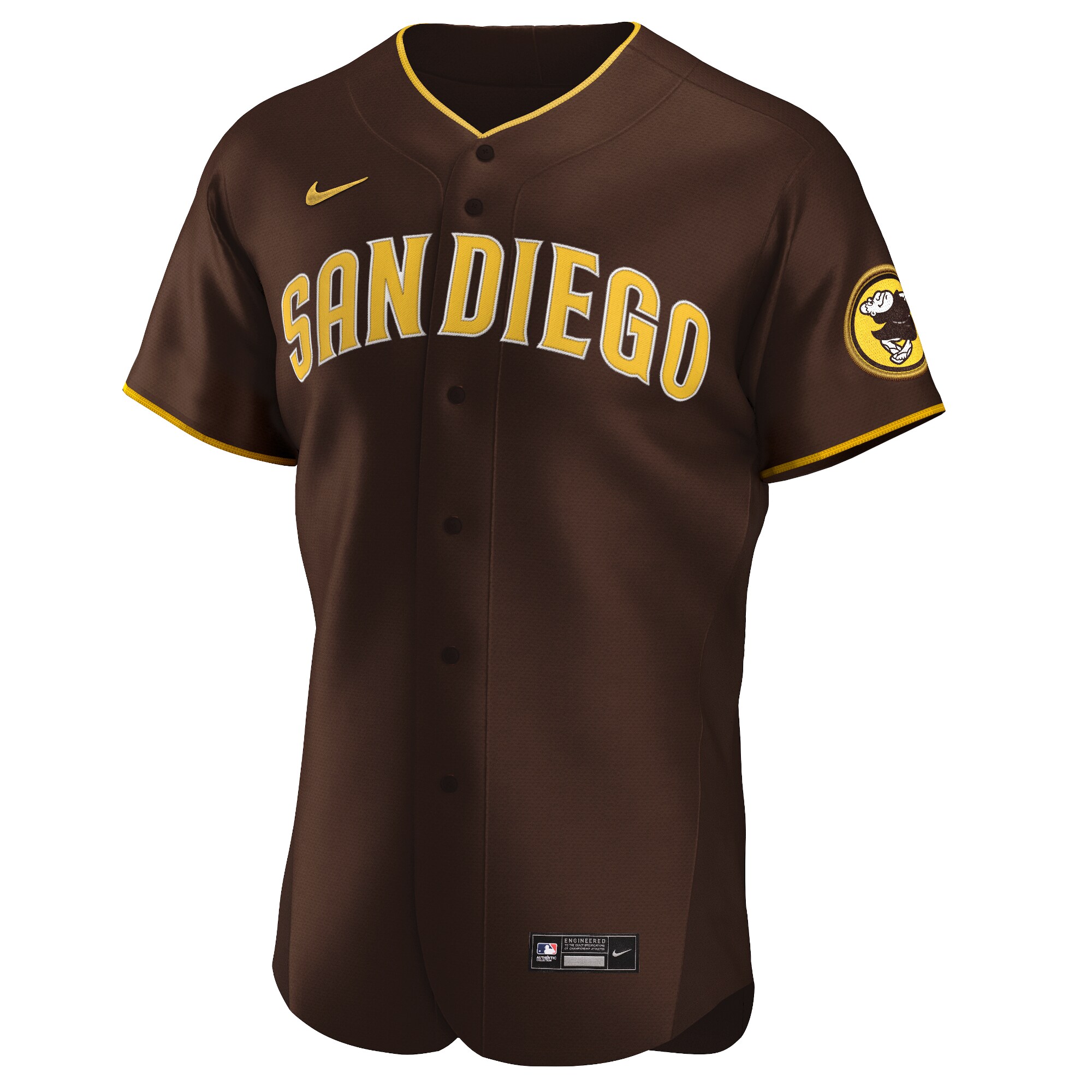 Fernando Tatis Jr. San Diego Padres Nike Road Authentic Player Jersey - Brown