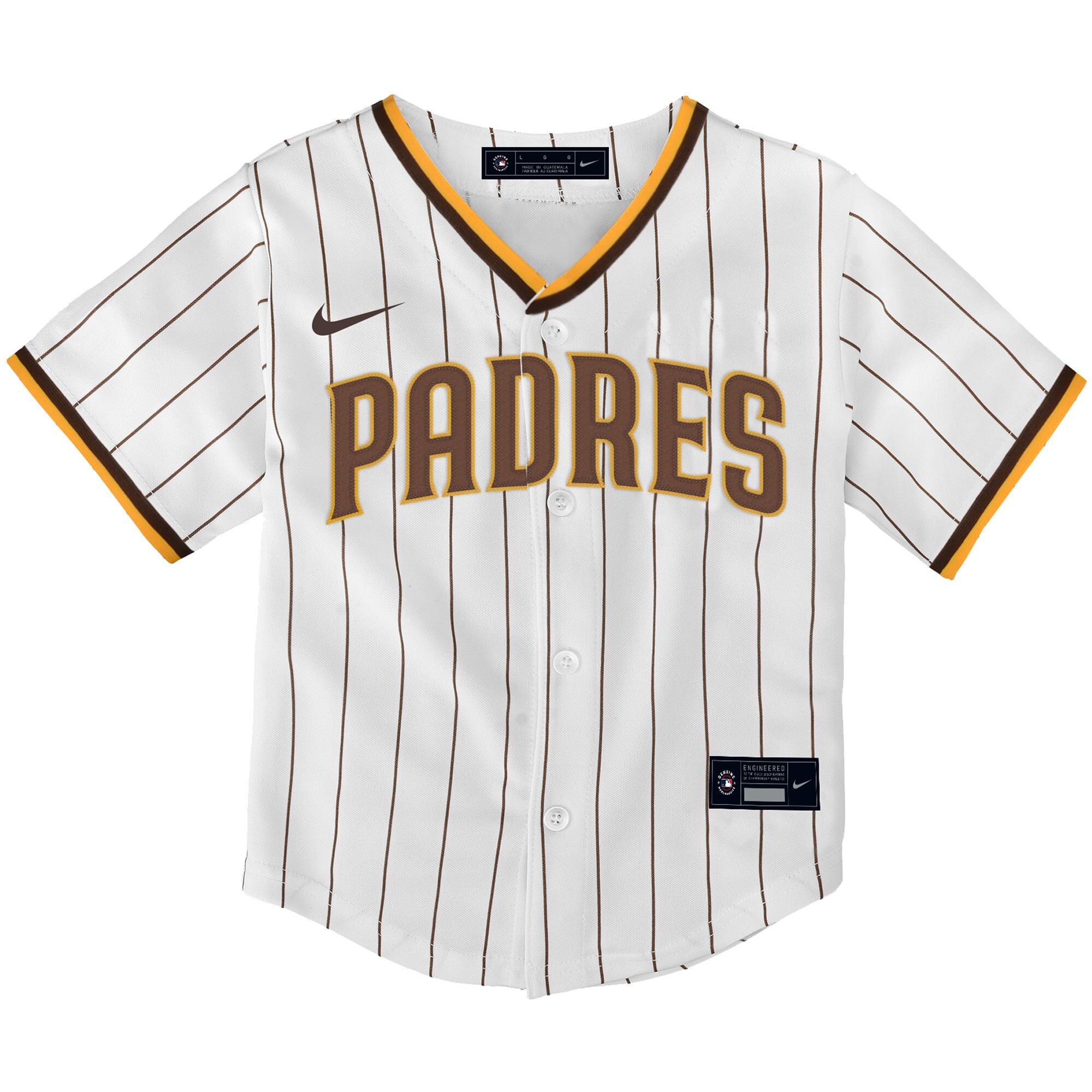 San Diego Padres Nike Toddler Replica Team Jersey - White