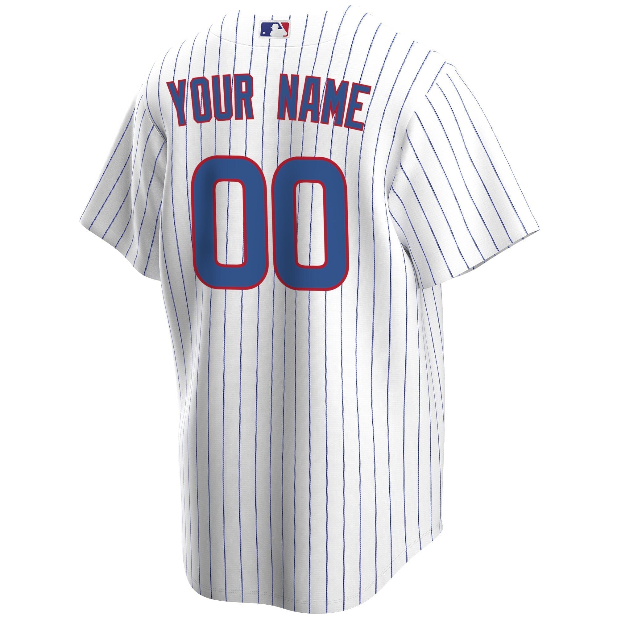 Chicago Cubs Home Pinstripe Men's Custom Replica Jersey