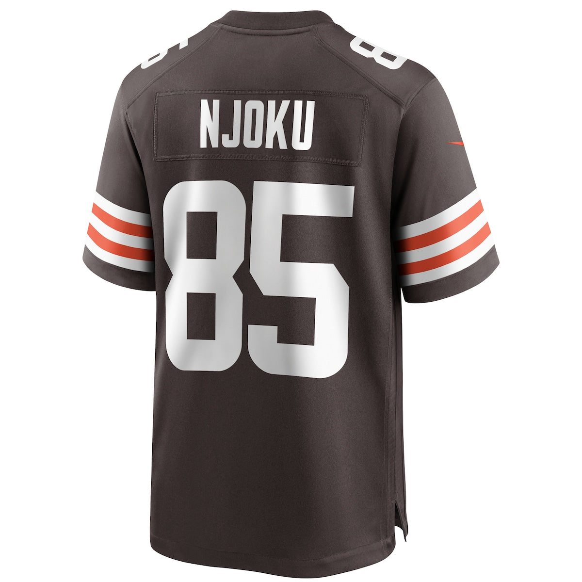 Men's David Njoku Nike Browns Game Jersey - Brown