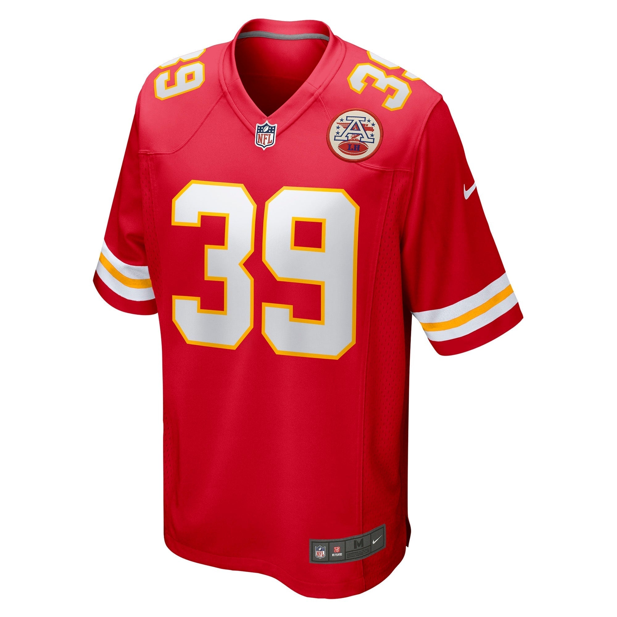 Men's Nike Zayne Anderson Red Kansas City Chiefs Player Game Jersey