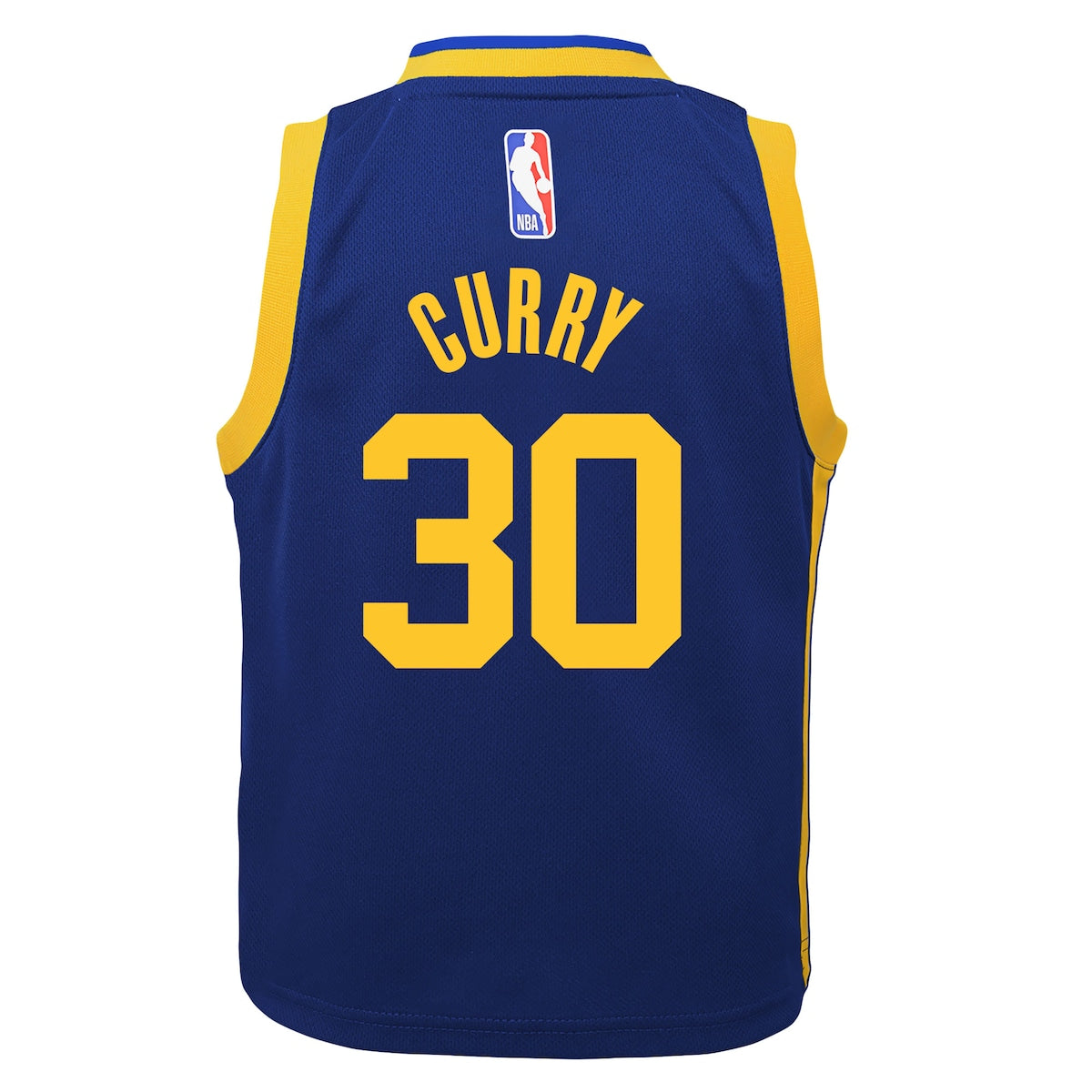 Youth Stephen Curry Jordans Warriors 2022/23 Statement Edition Jersey - Blue